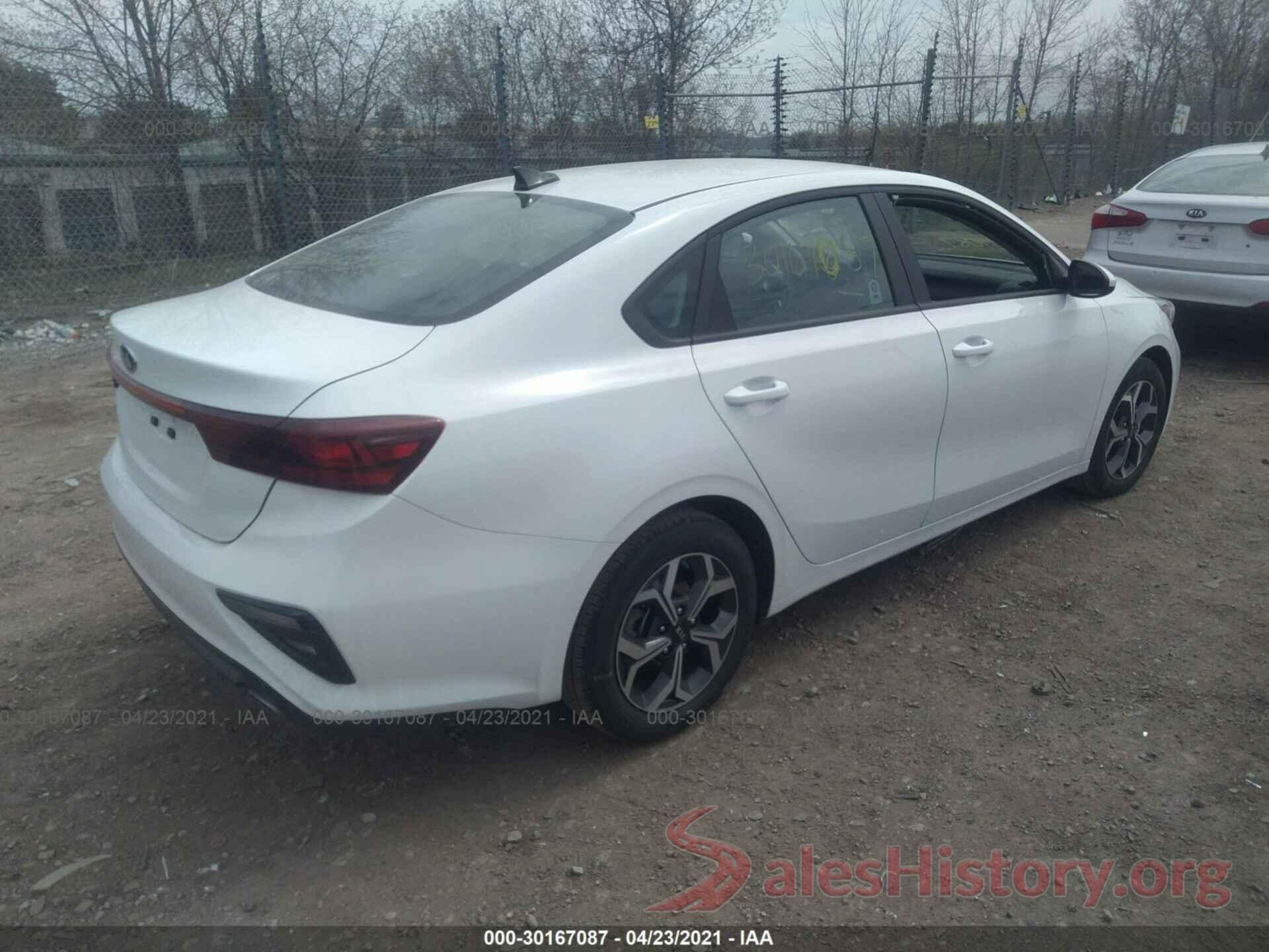 3KPF24AD0ME343644 2021 KIA FORTE