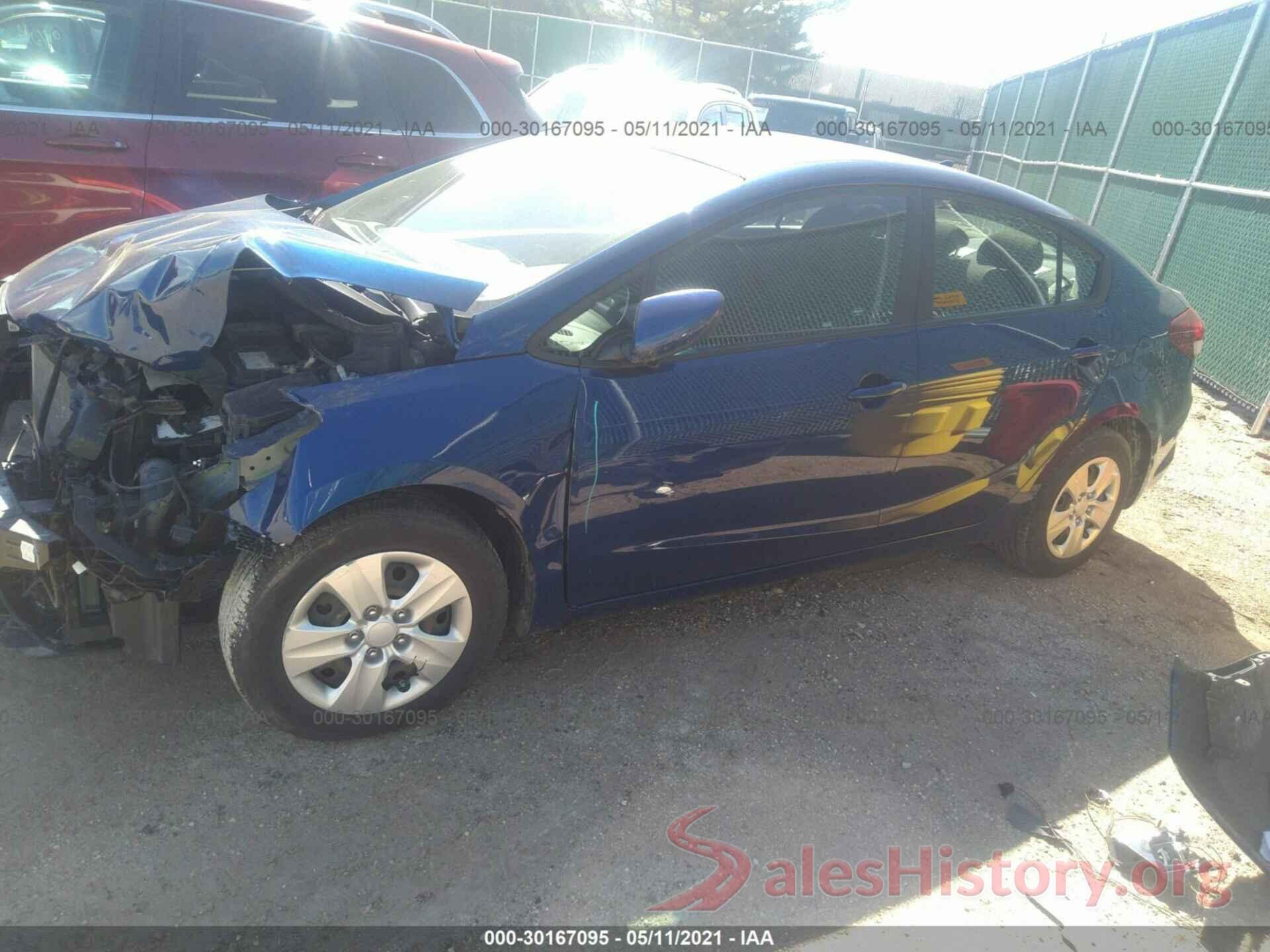 3KPFK4A77JE182814 2018 KIA FORTE