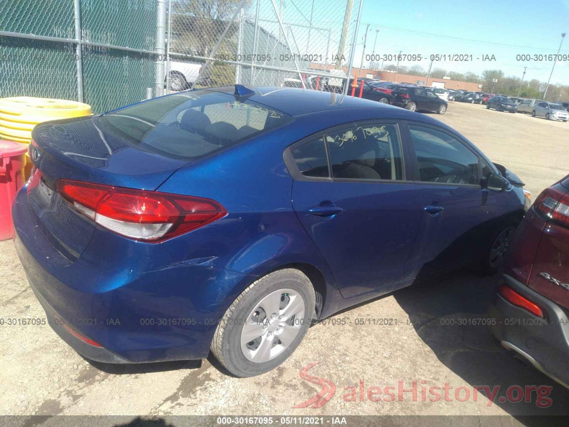 3KPFK4A77JE182814 2018 KIA FORTE