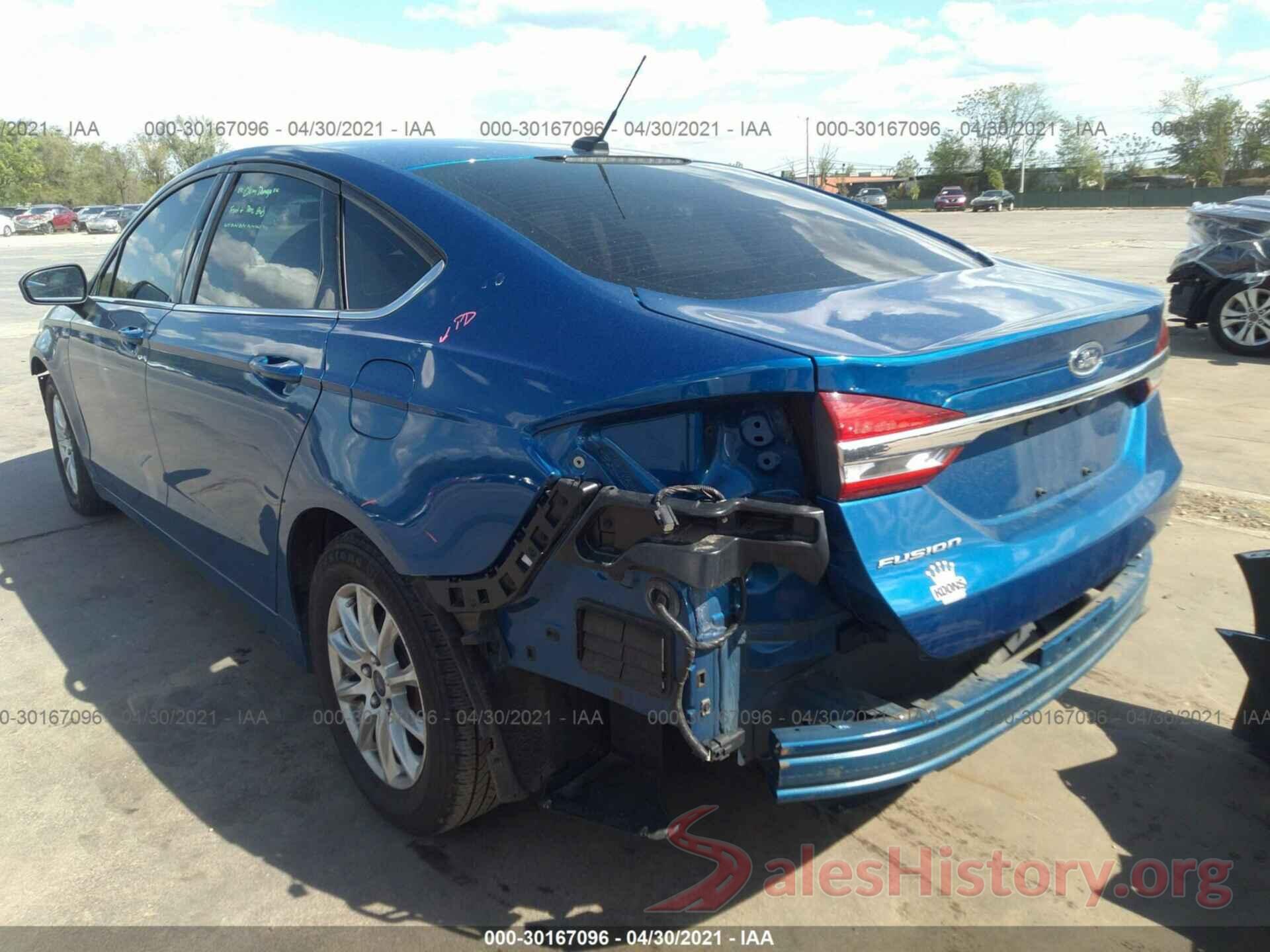 3FA6P0G77JR189536 2018 FORD FUSION