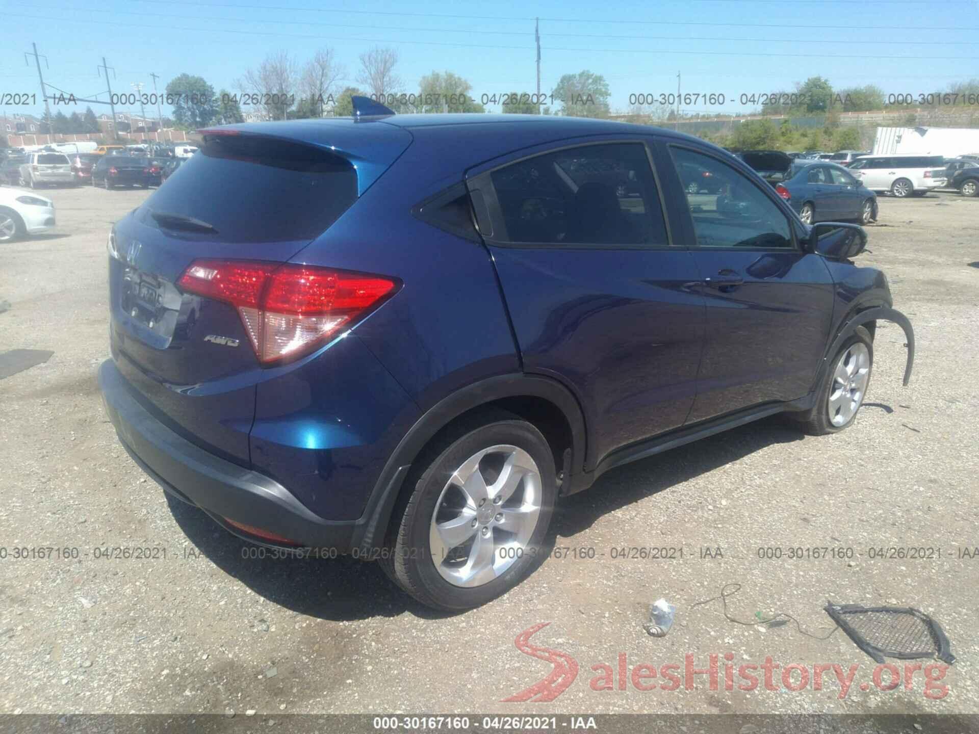 3CZRU6H51GM712923 2016 HONDA HR-V