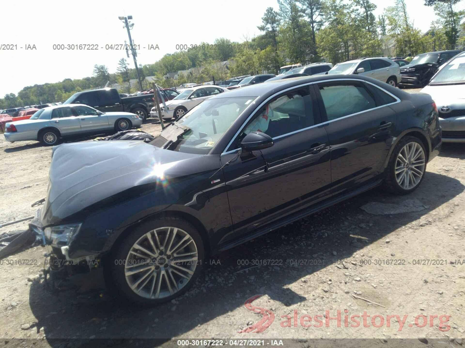 WAUFNAF41HN066712 2017 AUDI A4