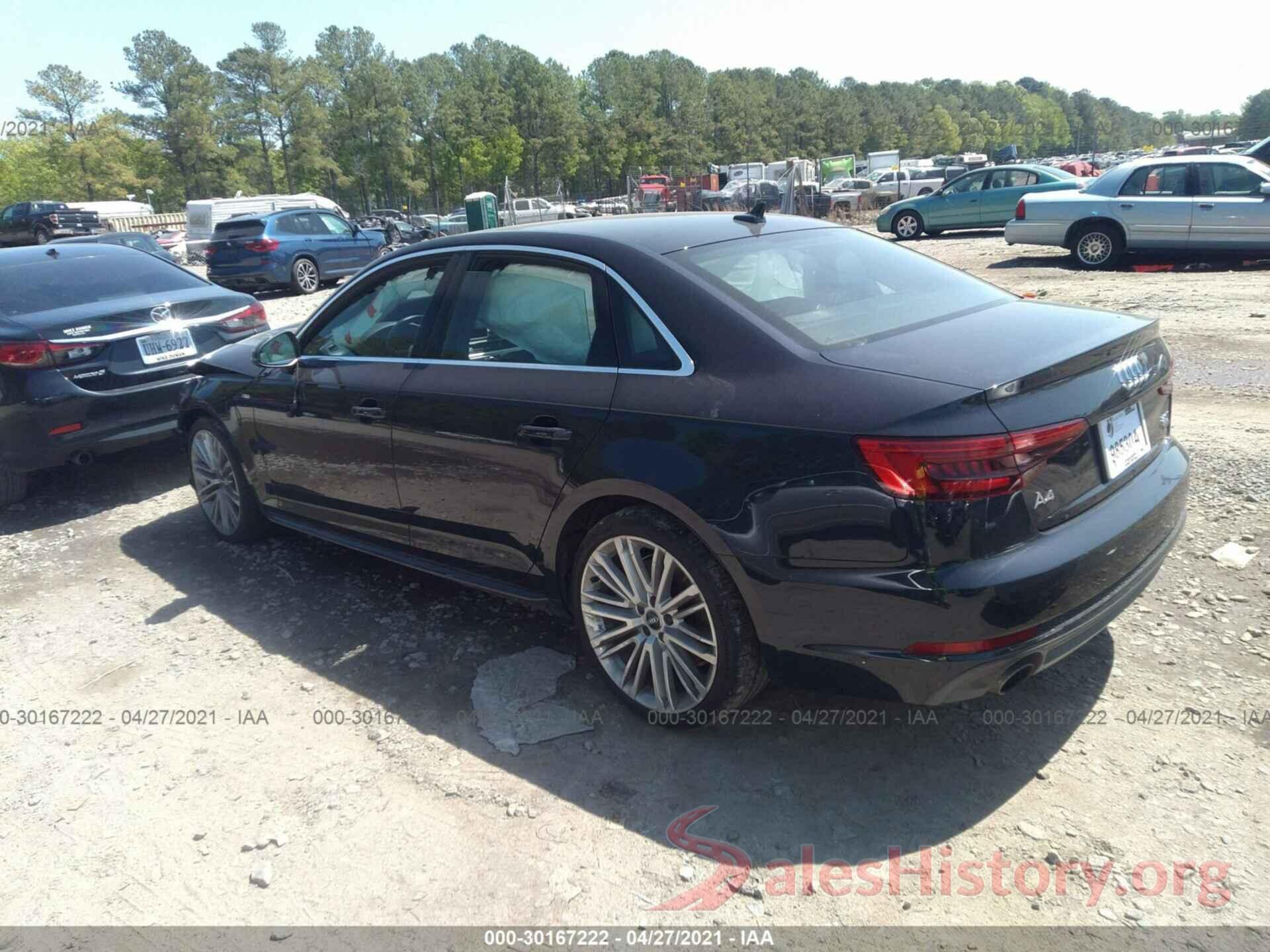 WAUFNAF41HN066712 2017 AUDI A4