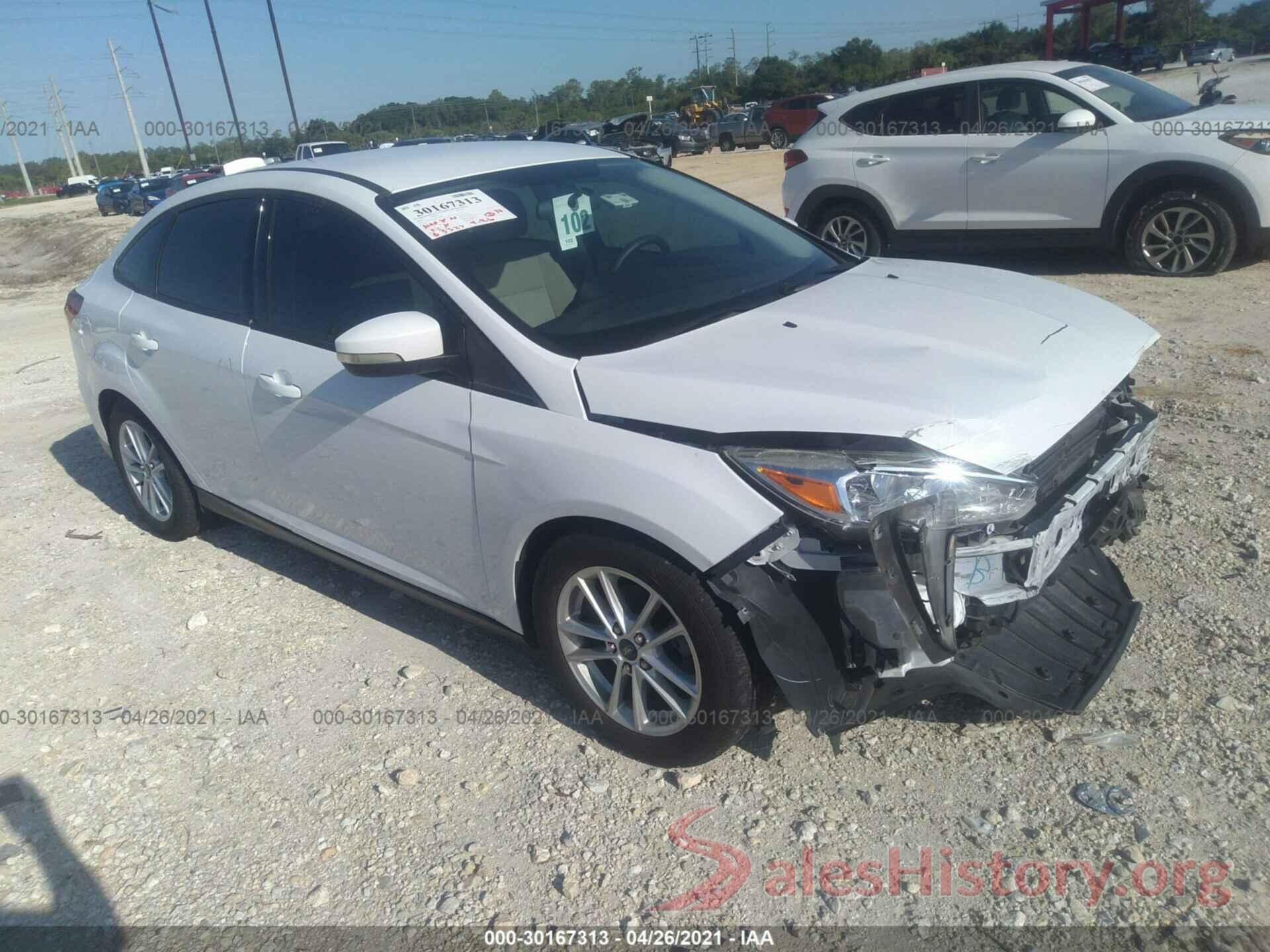 1FADP3F21GL235660 2016 FORD FOCUS