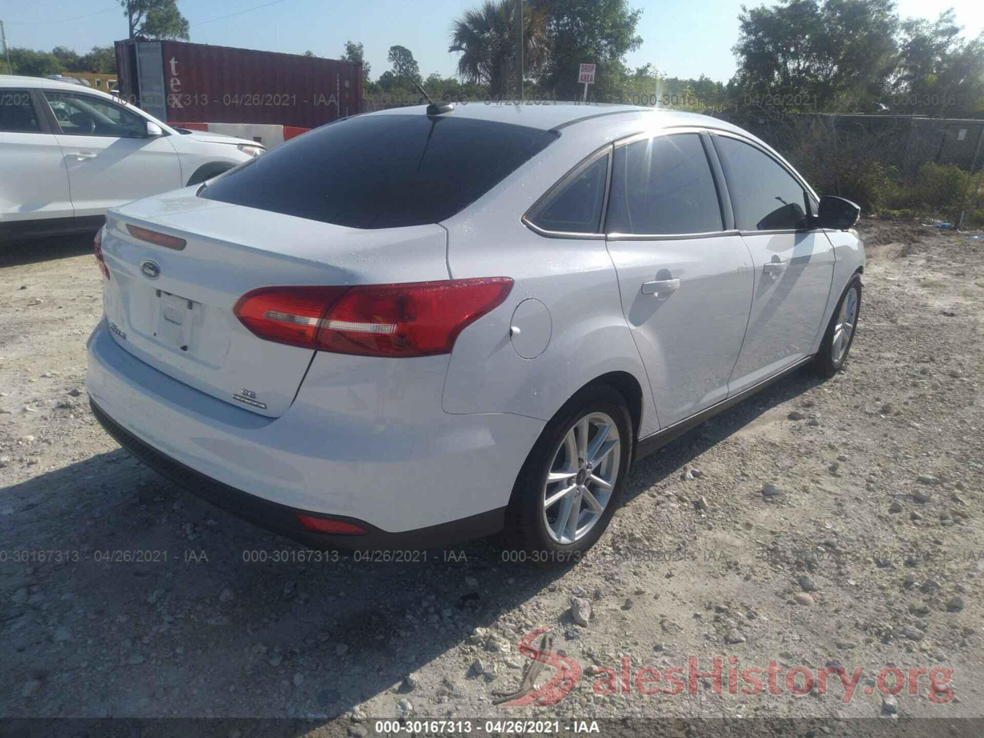 1FADP3F21GL235660 2016 FORD FOCUS