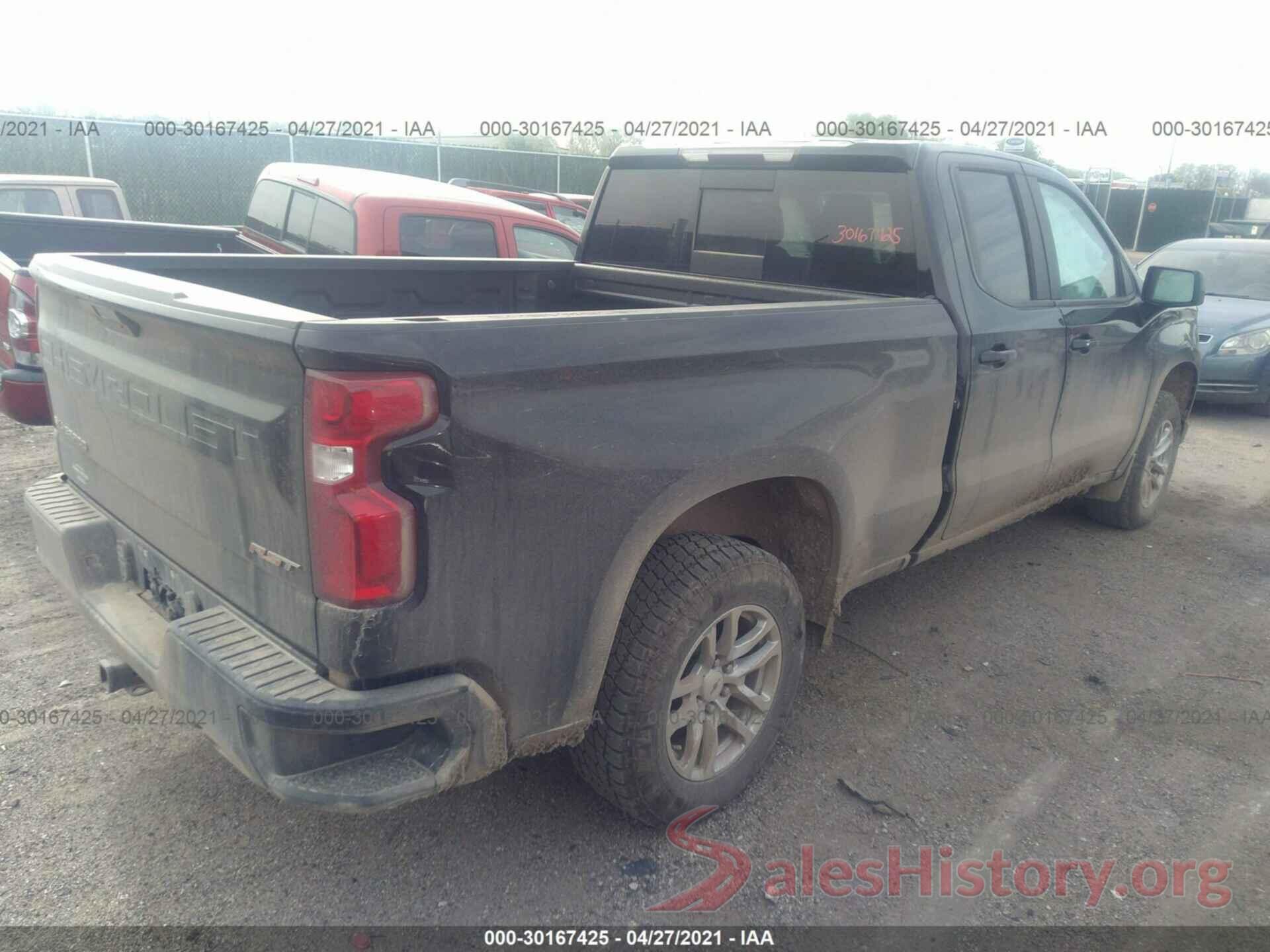 1GCRYEED9LZ279165 2020 CHEVROLET SILVERADO 1500