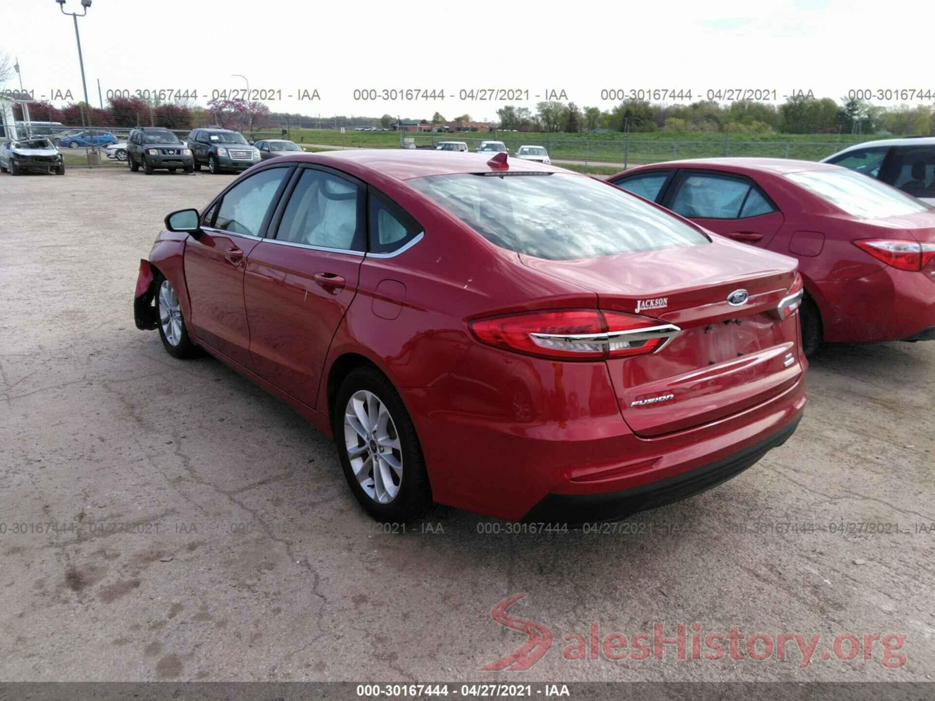 3FA6P0HD3LR123136 2020 FORD FUSION