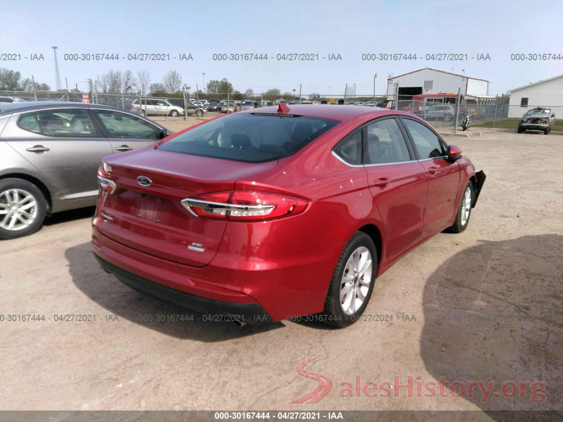 3FA6P0HD3LR123136 2020 FORD FUSION