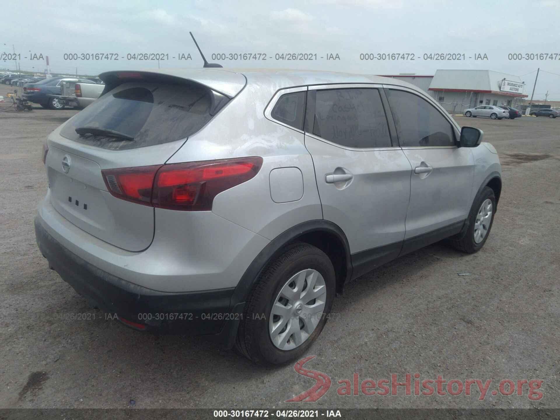 JN1BJ1CP7KW241710 2019 NISSAN ROGUE SPORT