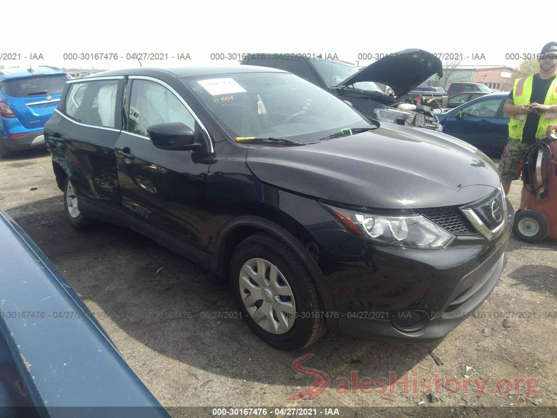 JN1BJ1CR9KW338019 2019 NISSAN ROGUE SPORT