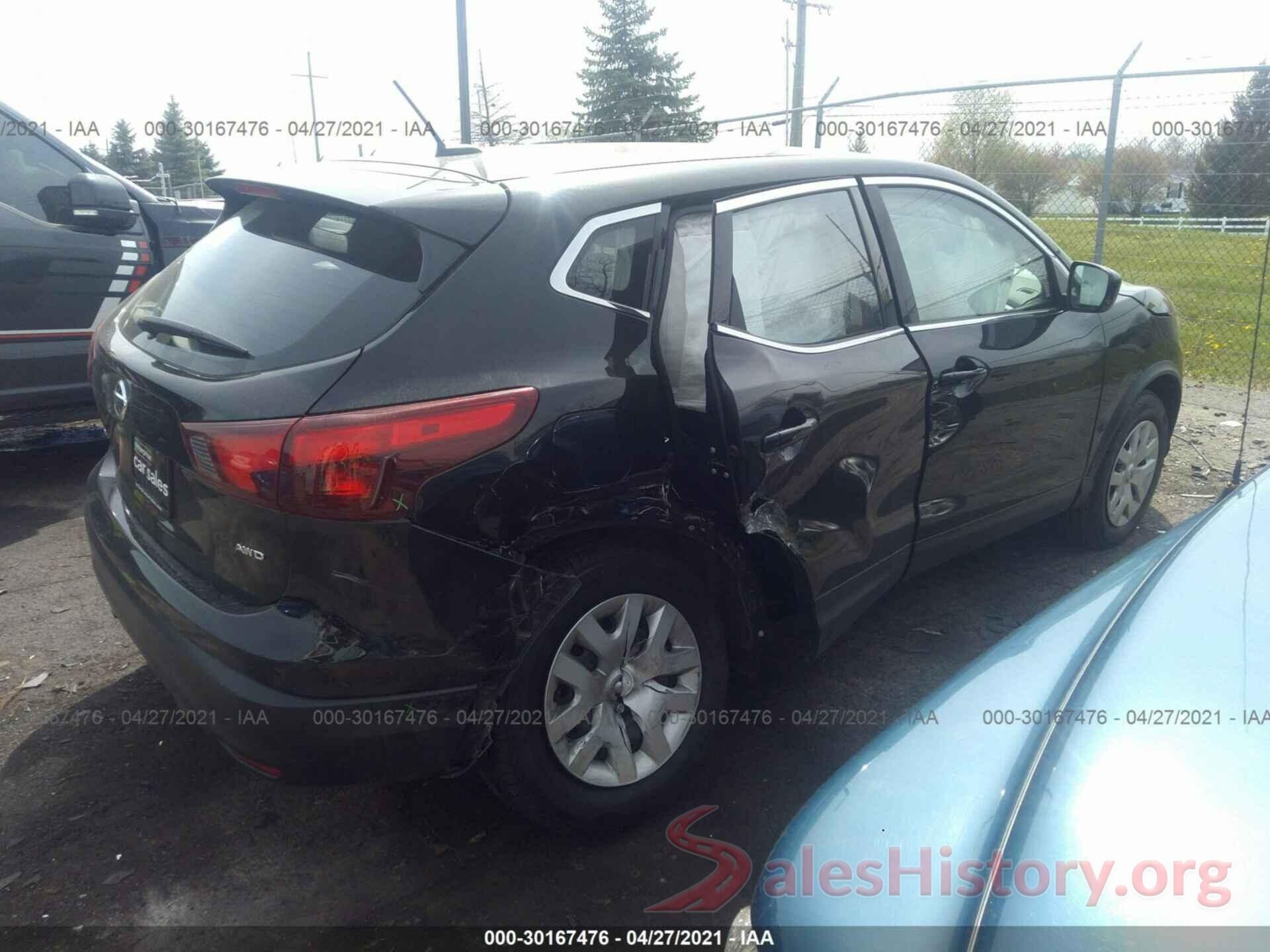 JN1BJ1CR9KW338019 2019 NISSAN ROGUE SPORT