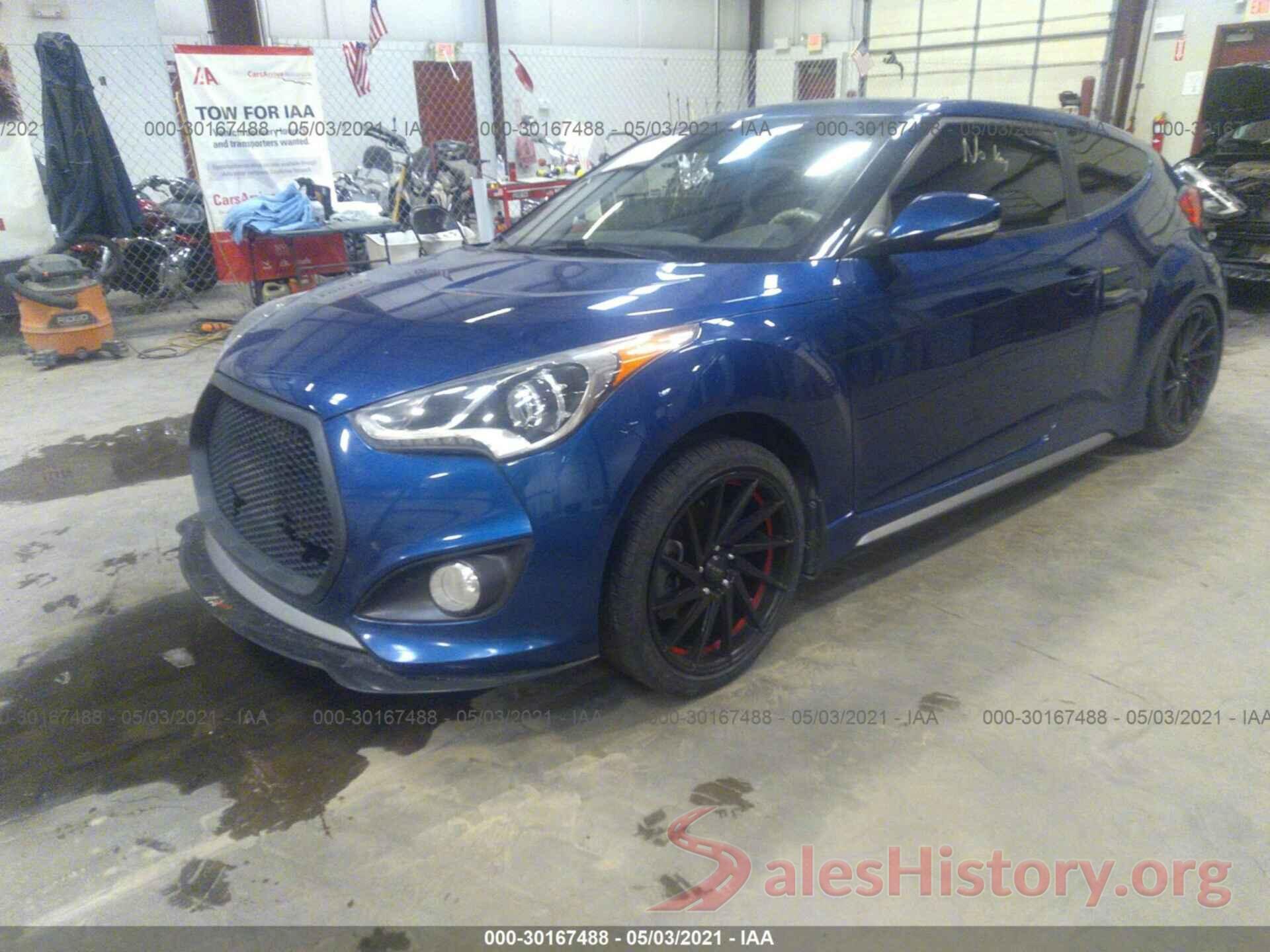 KMHTC6AEXGU255528 2016 HYUNDAI VELOSTER