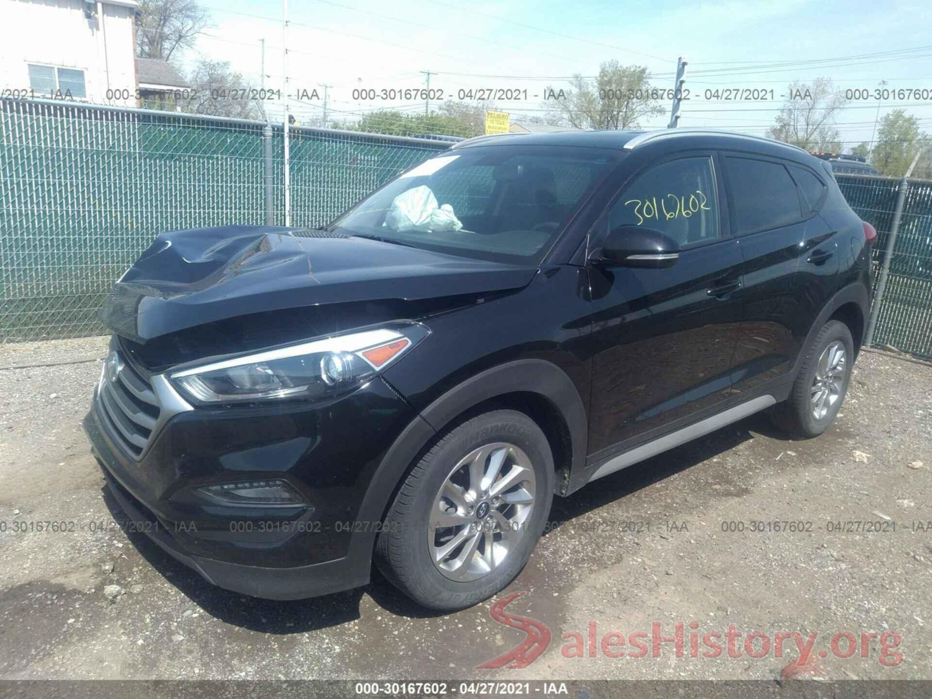 KM8J33A4XJU685015 2018 HYUNDAI TUCSON