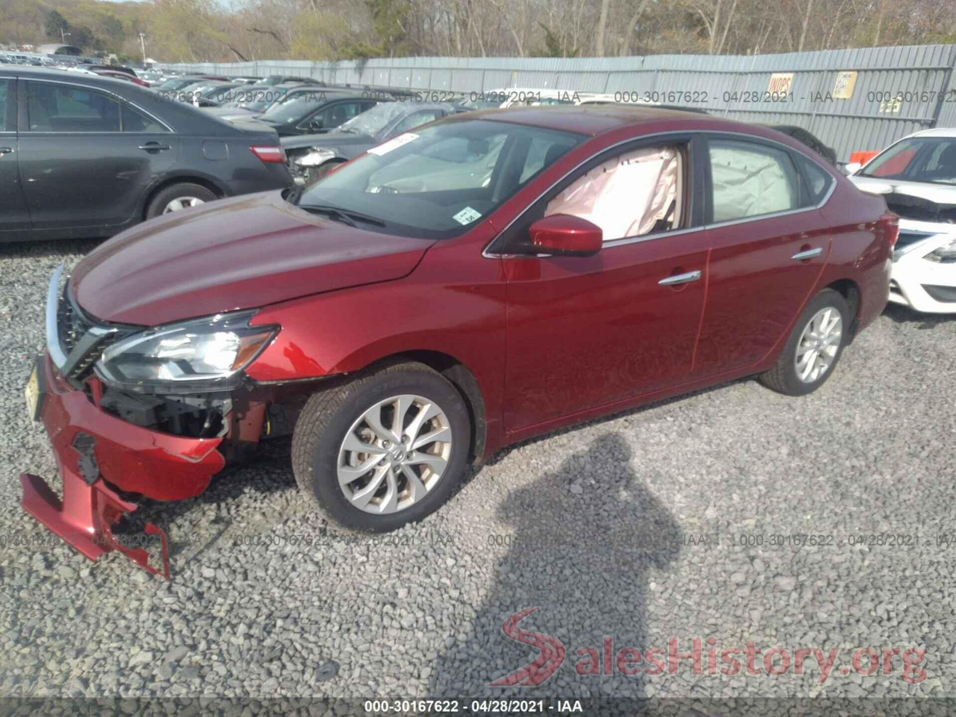 3N1AB7AP6KY425348 2019 NISSAN SENTRA