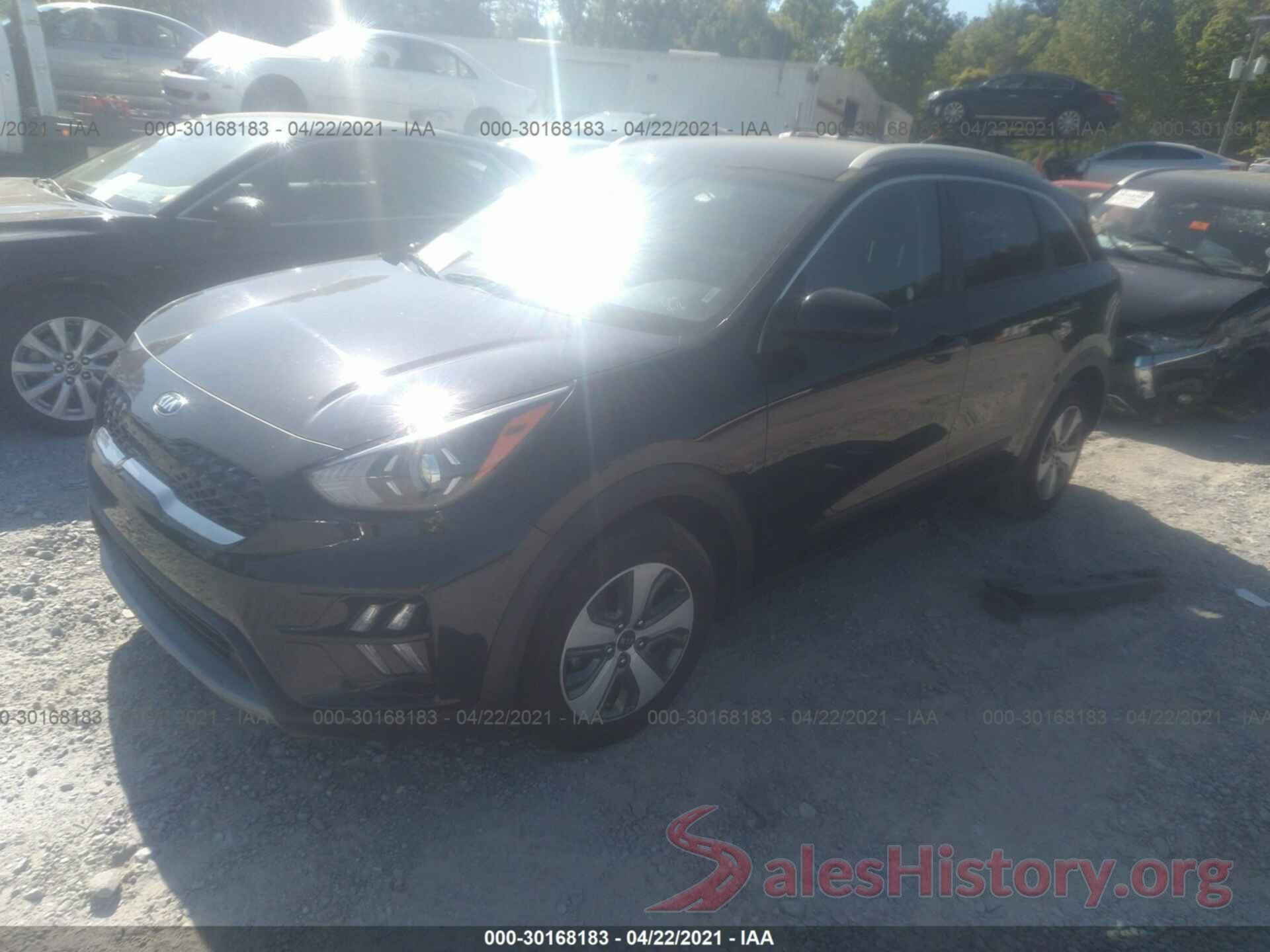 KNDCB3LC1L5366183 2020 KIA NIRO