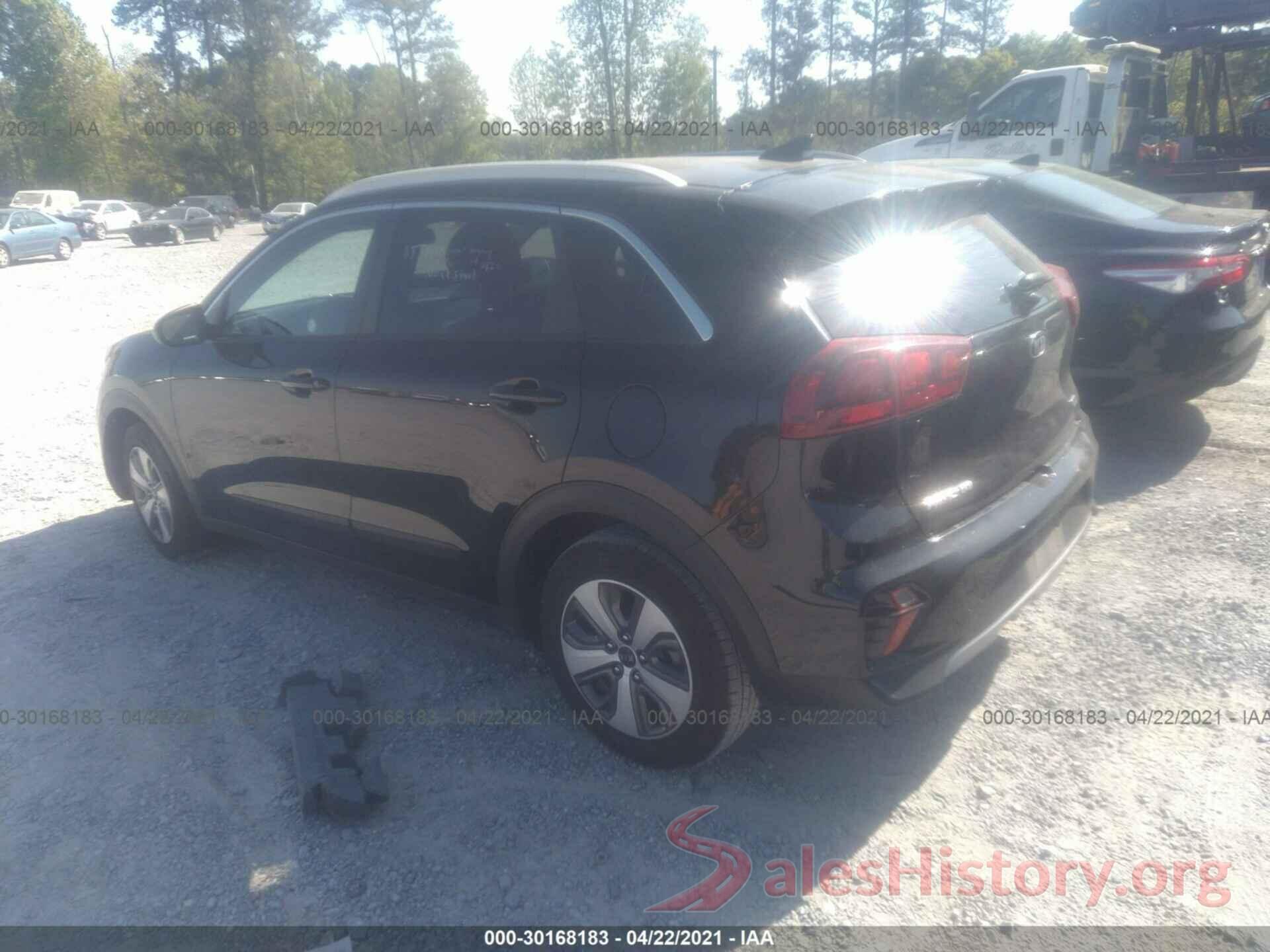 KNDCB3LC1L5366183 2020 KIA NIRO