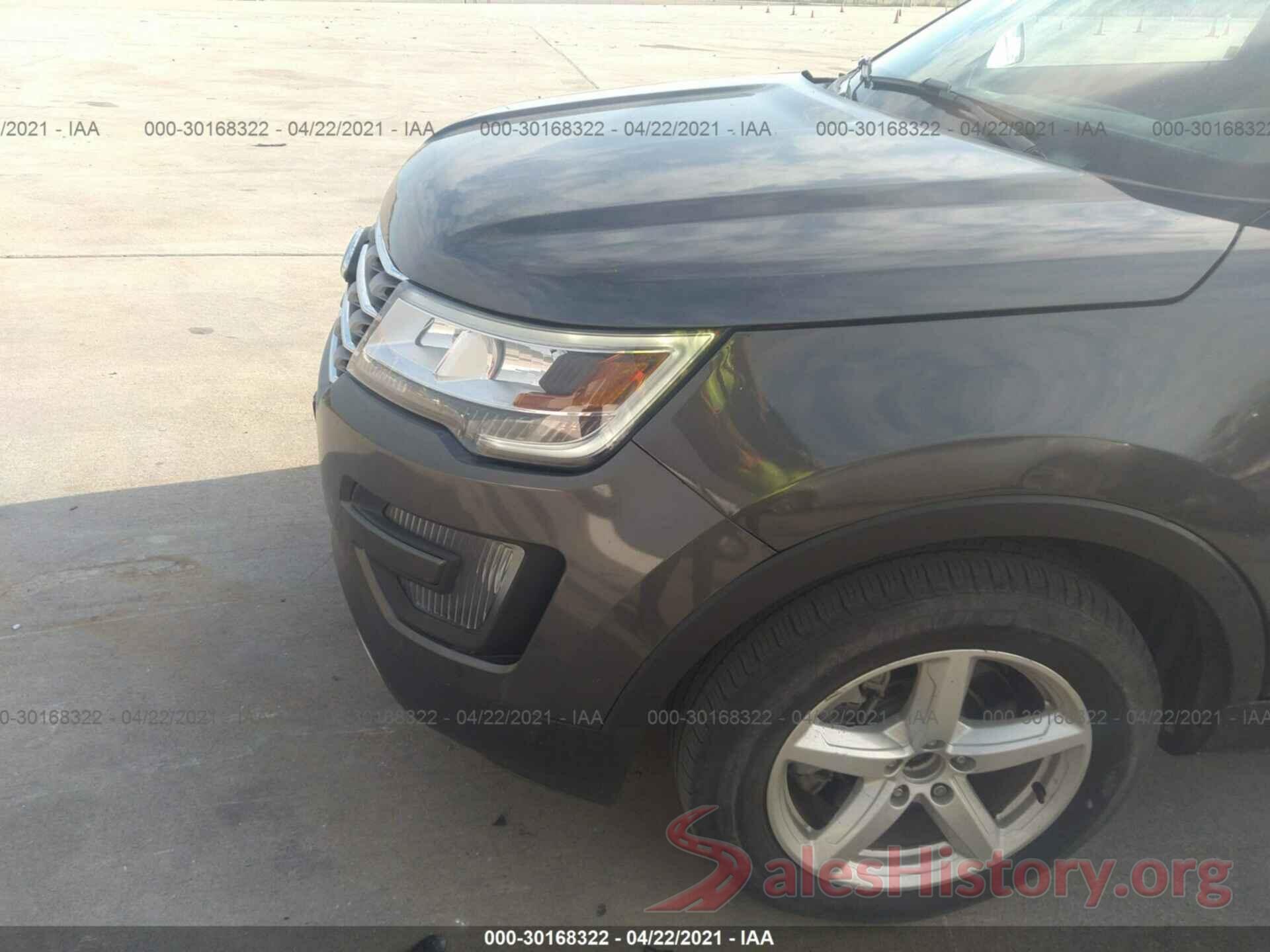 1FM5K7D85GGA34148 2016 FORD EXPLORER