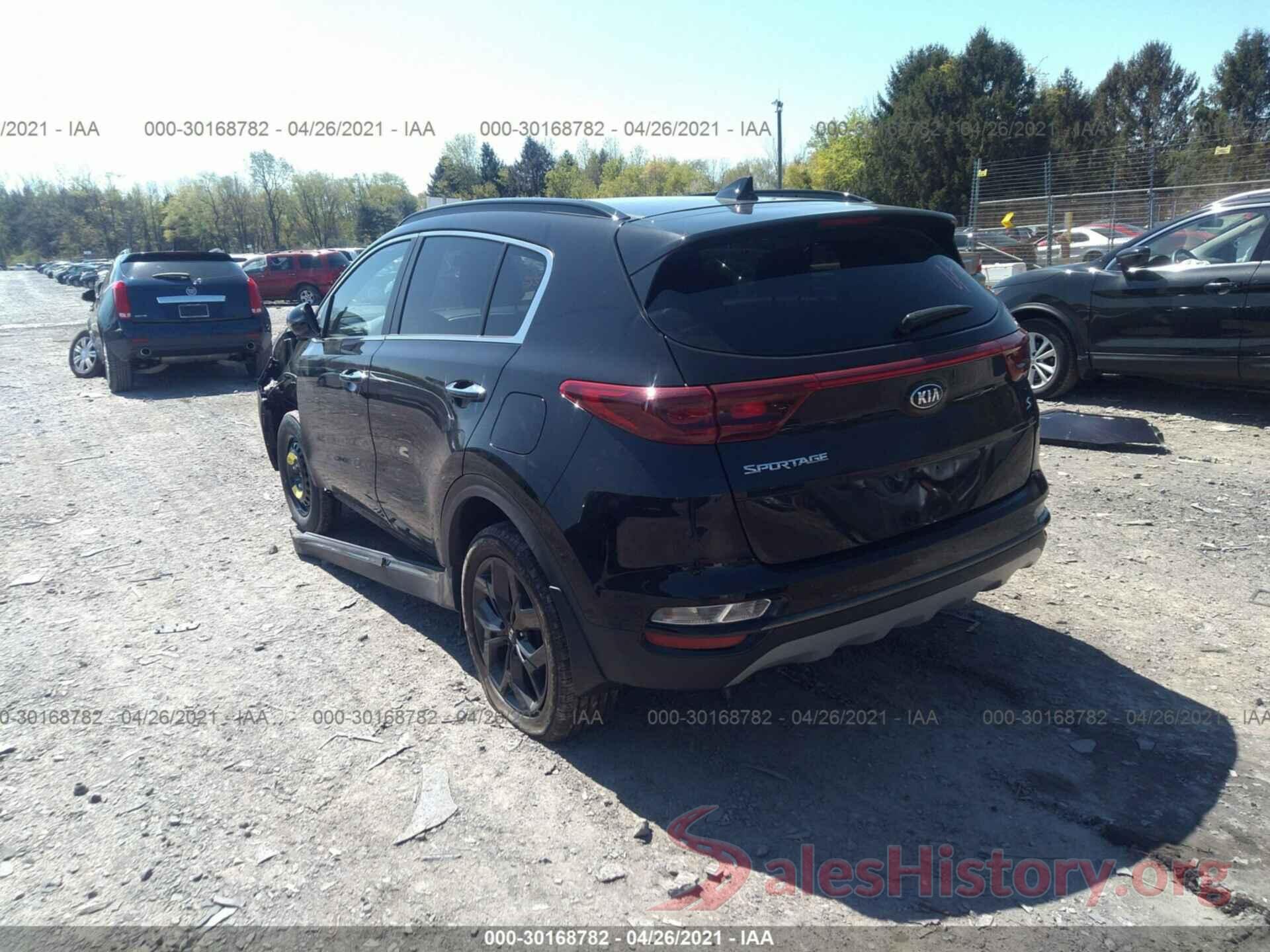 KNDP6CAC4L7690435 2020 KIA SPORTAGE