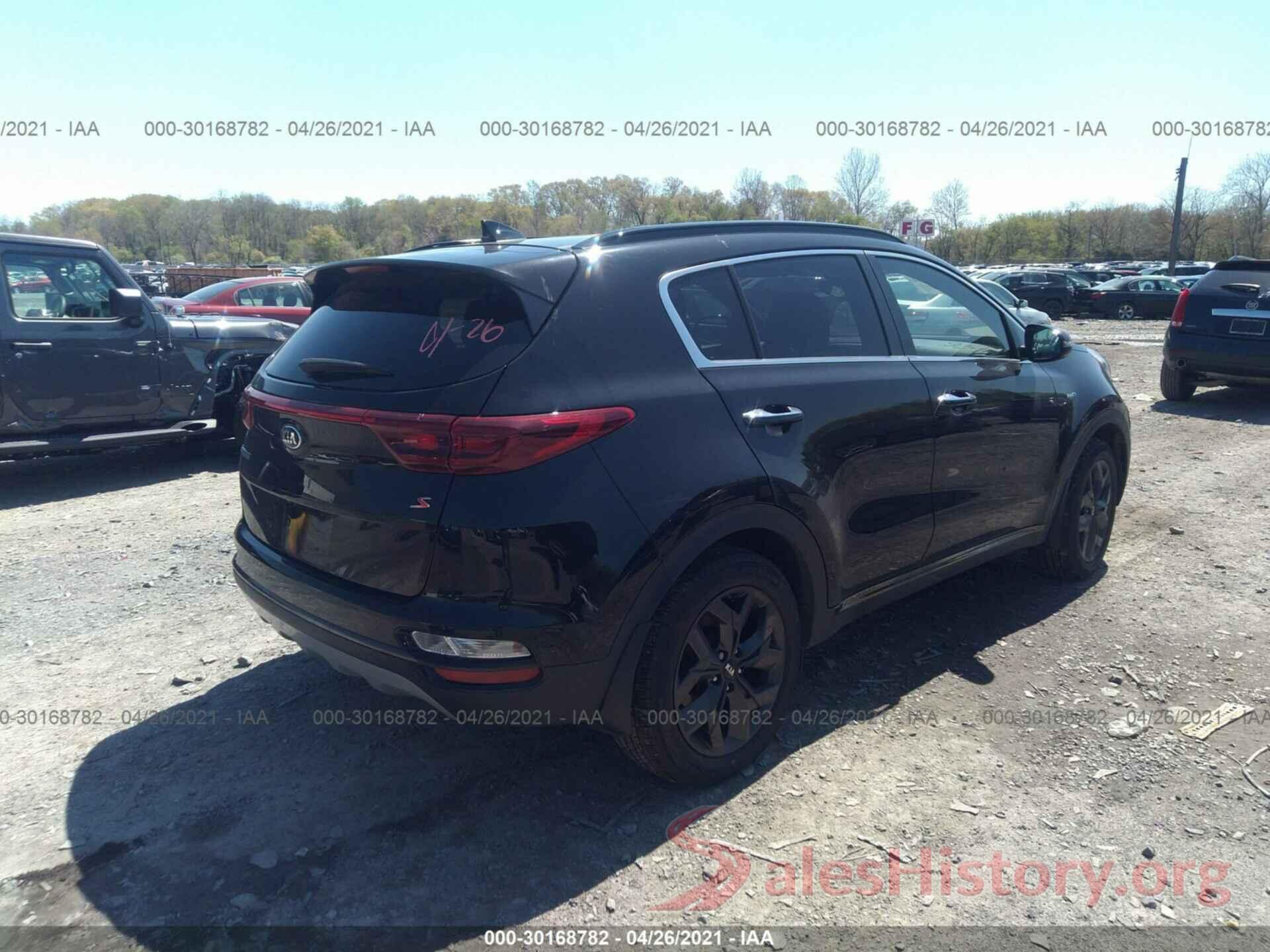 KNDP6CAC4L7690435 2020 KIA SPORTAGE