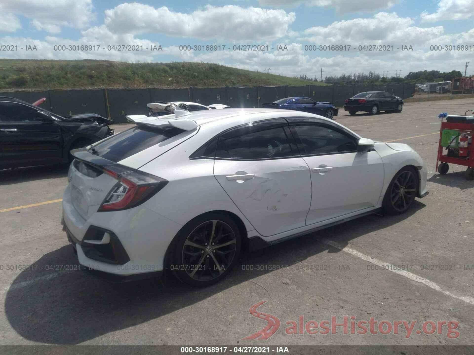 SHHFK7H41LU201334 2020 HONDA CIVIC HATCHBACK