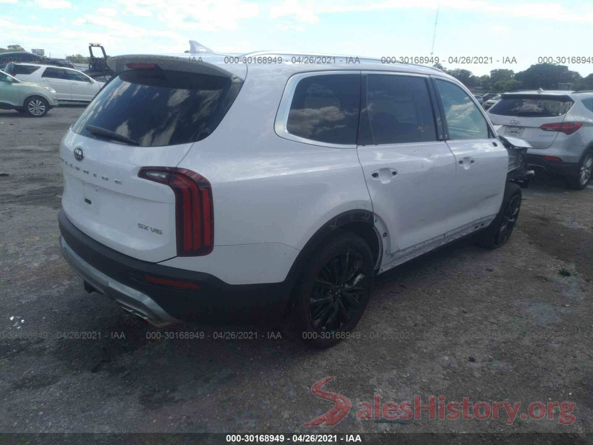 5XYP54HC4MG165426 2021 KIA TELLURIDE