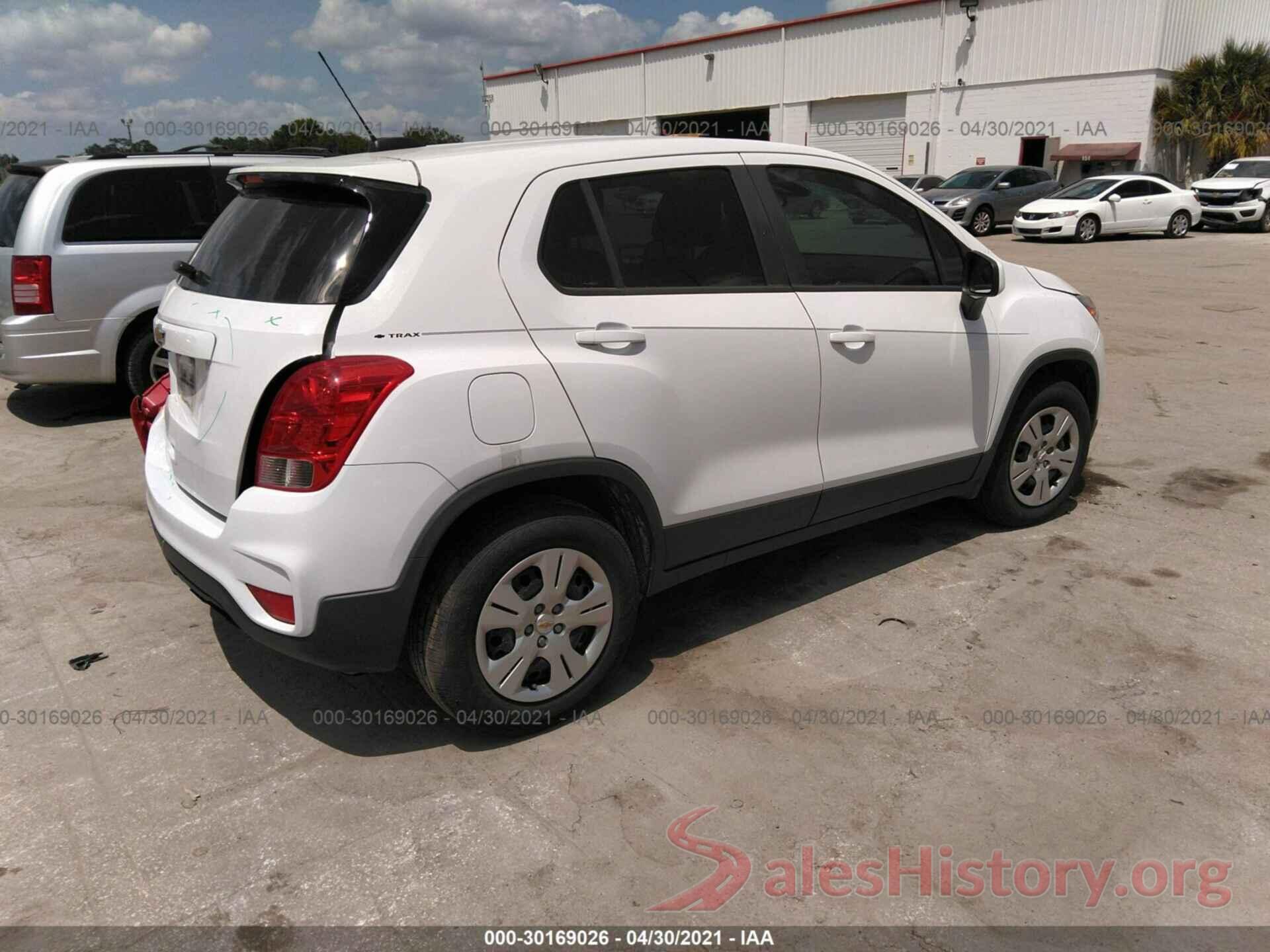 3GNCJKSBXHL271738 2017 CHEVROLET TRAX