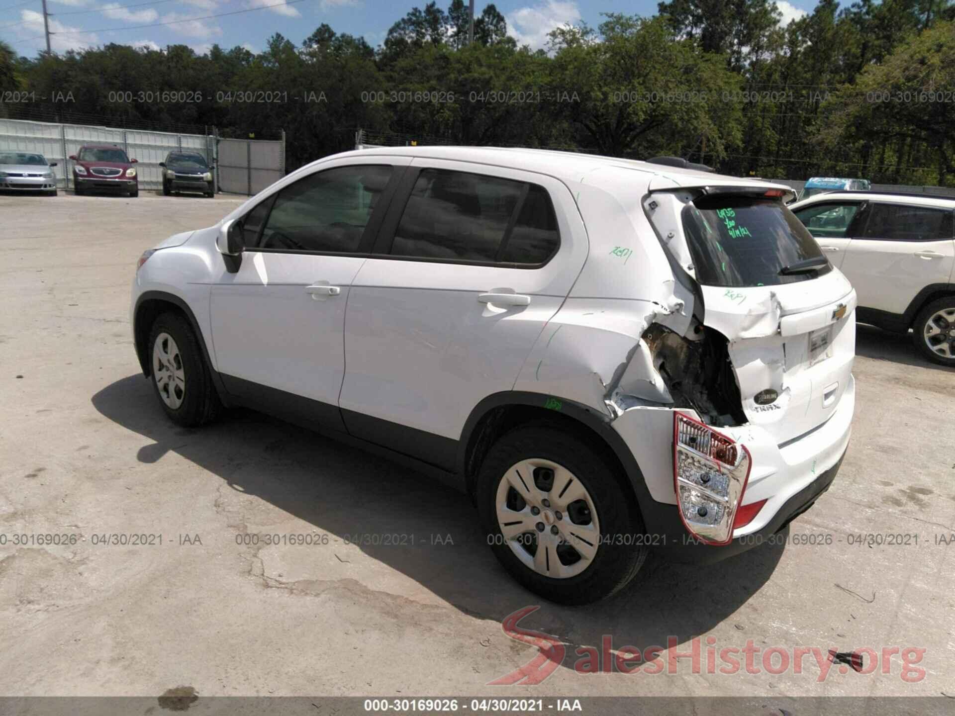 3GNCJKSBXHL271738 2017 CHEVROLET TRAX