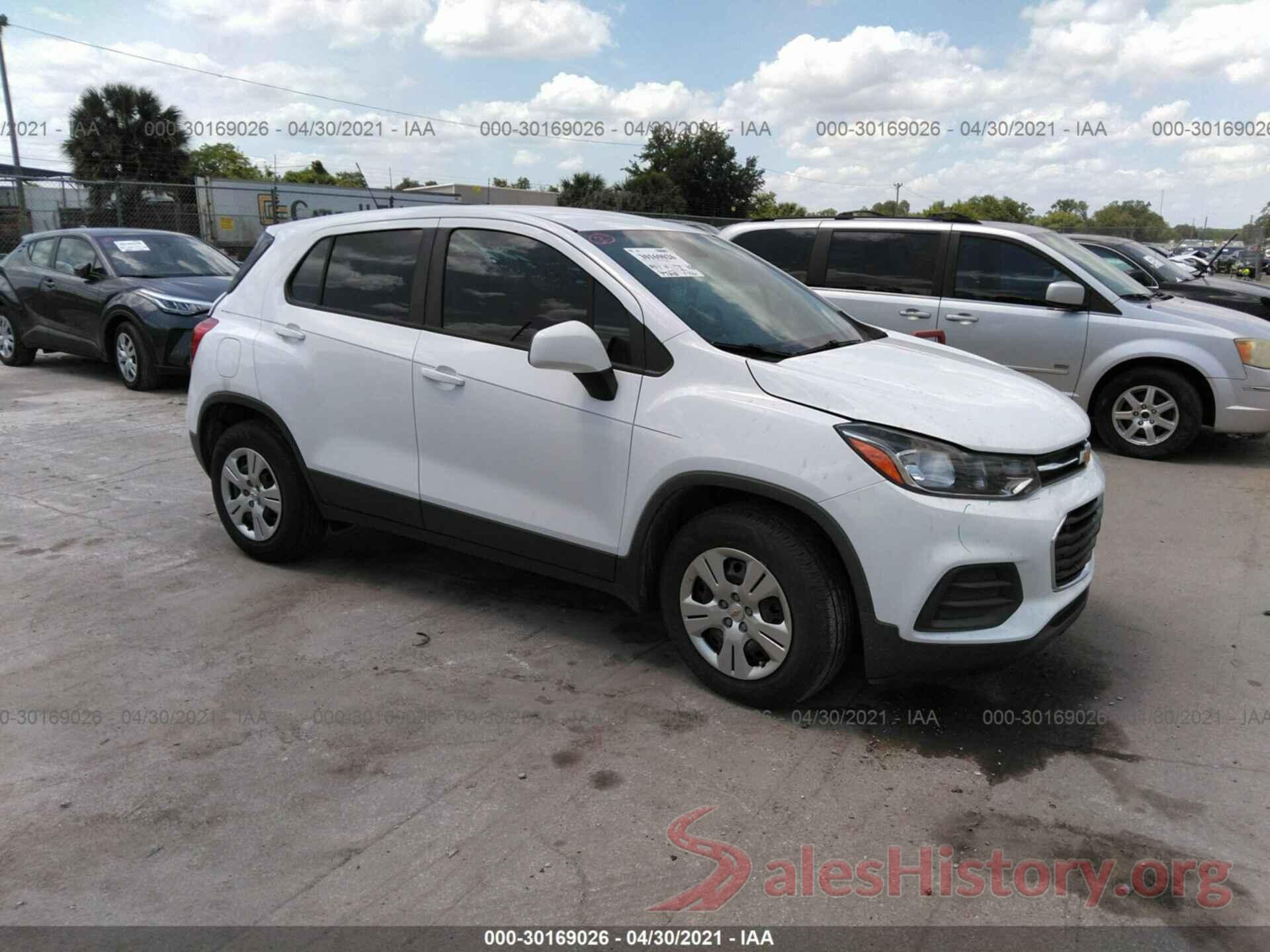 3GNCJKSBXHL271738 2017 CHEVROLET TRAX