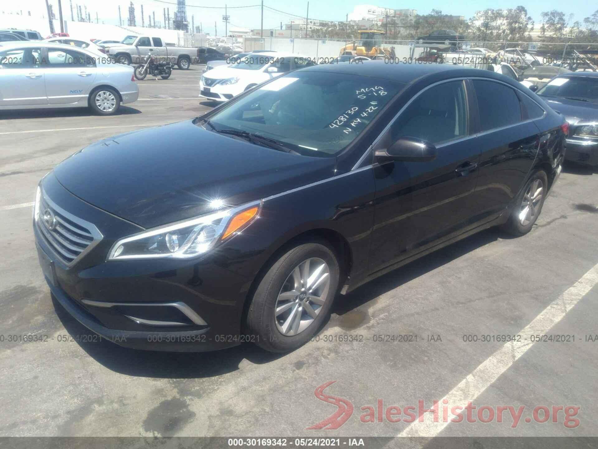 5NPE24AF4GH428130 2016 HYUNDAI SONATA