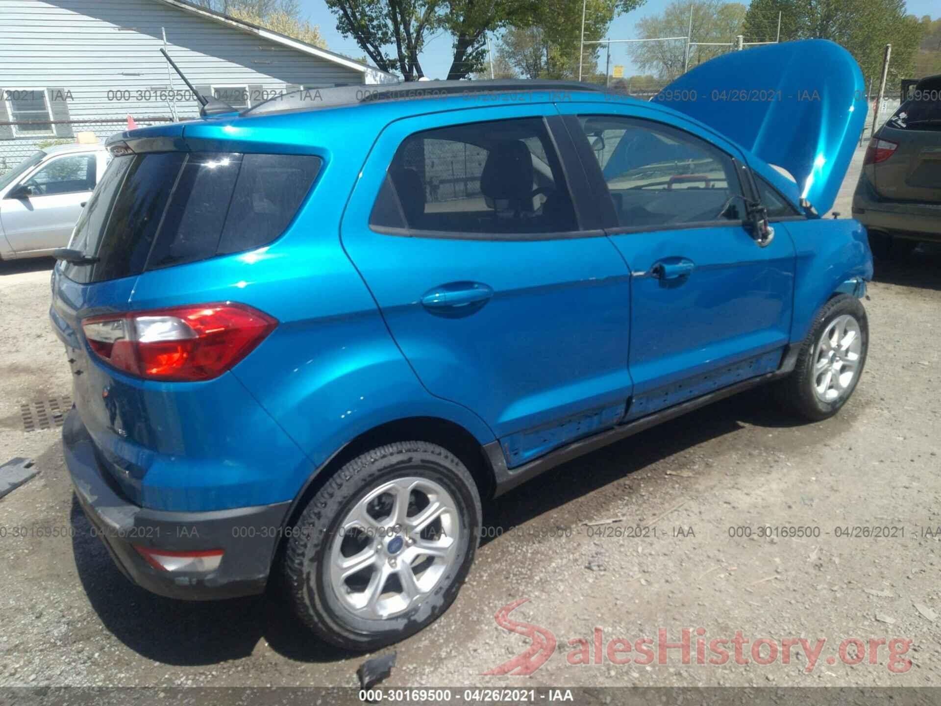 MAJ3S2GE6KC303652 2019 FORD ECOSPORT