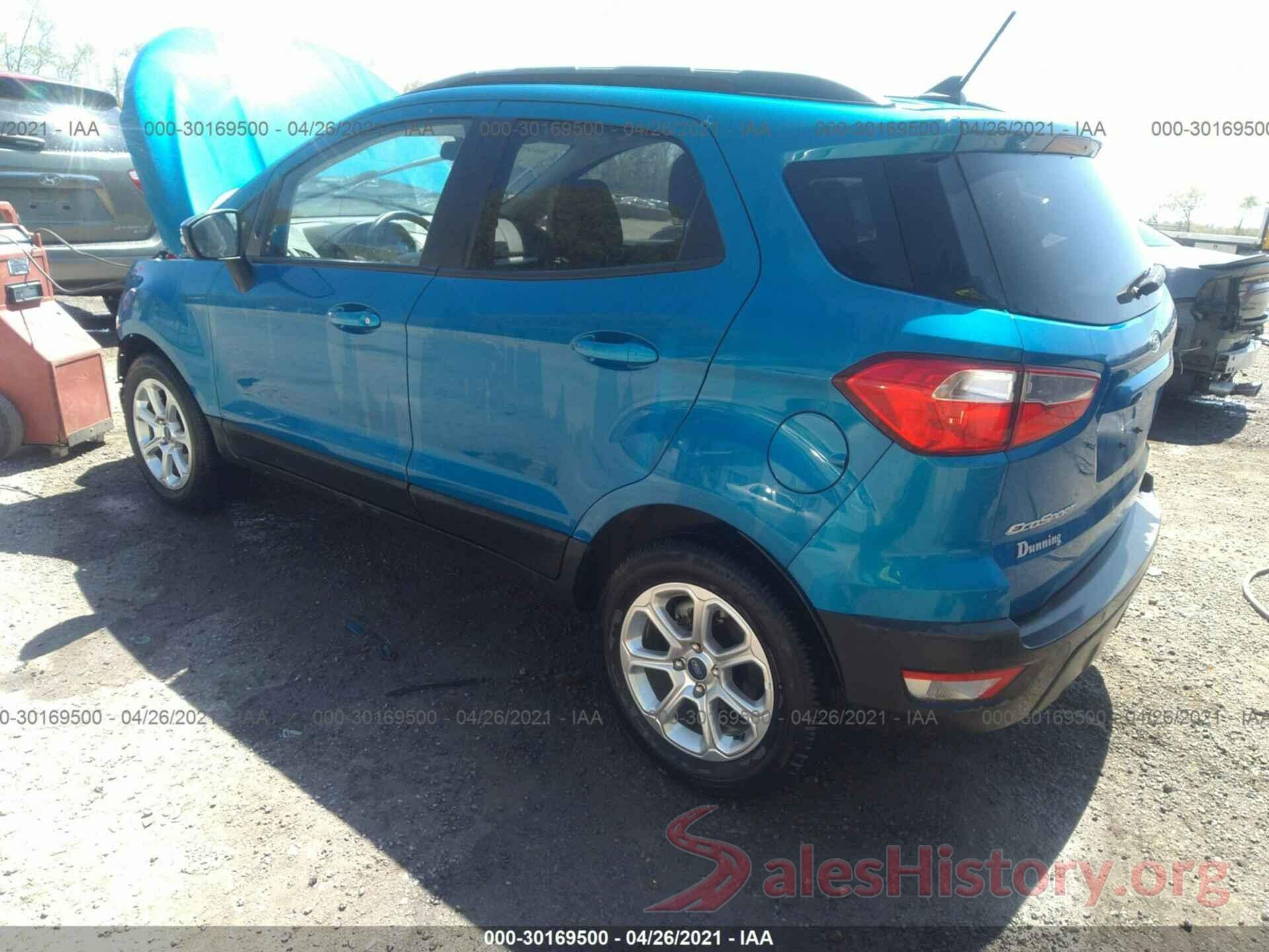 MAJ3S2GE6KC303652 2019 FORD ECOSPORT