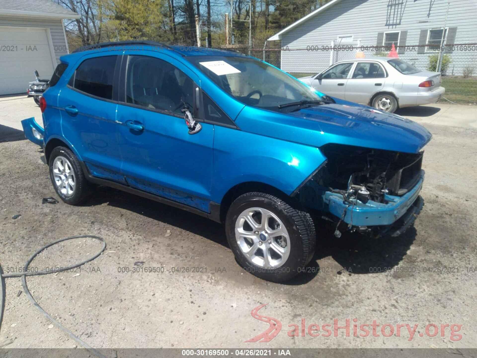 MAJ3S2GE6KC303652 2019 FORD ECOSPORT