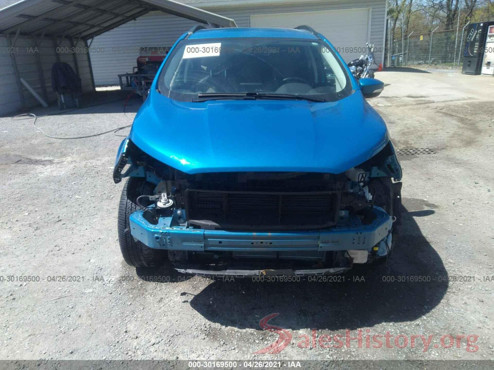 MAJ3S2GE6KC303652 2019 FORD ECOSPORT