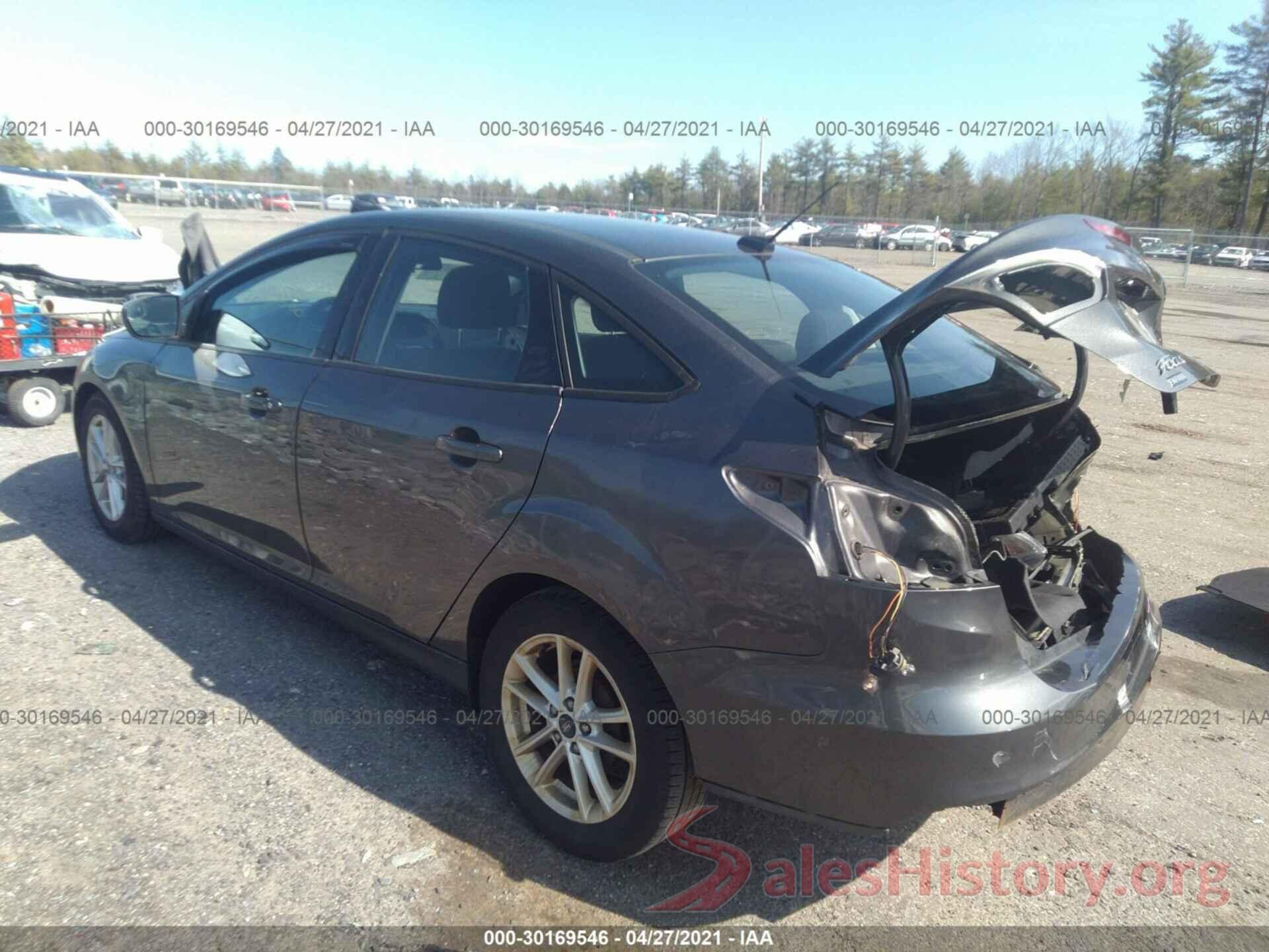 1FADP3F27GL303895 2016 FORD FOCUS