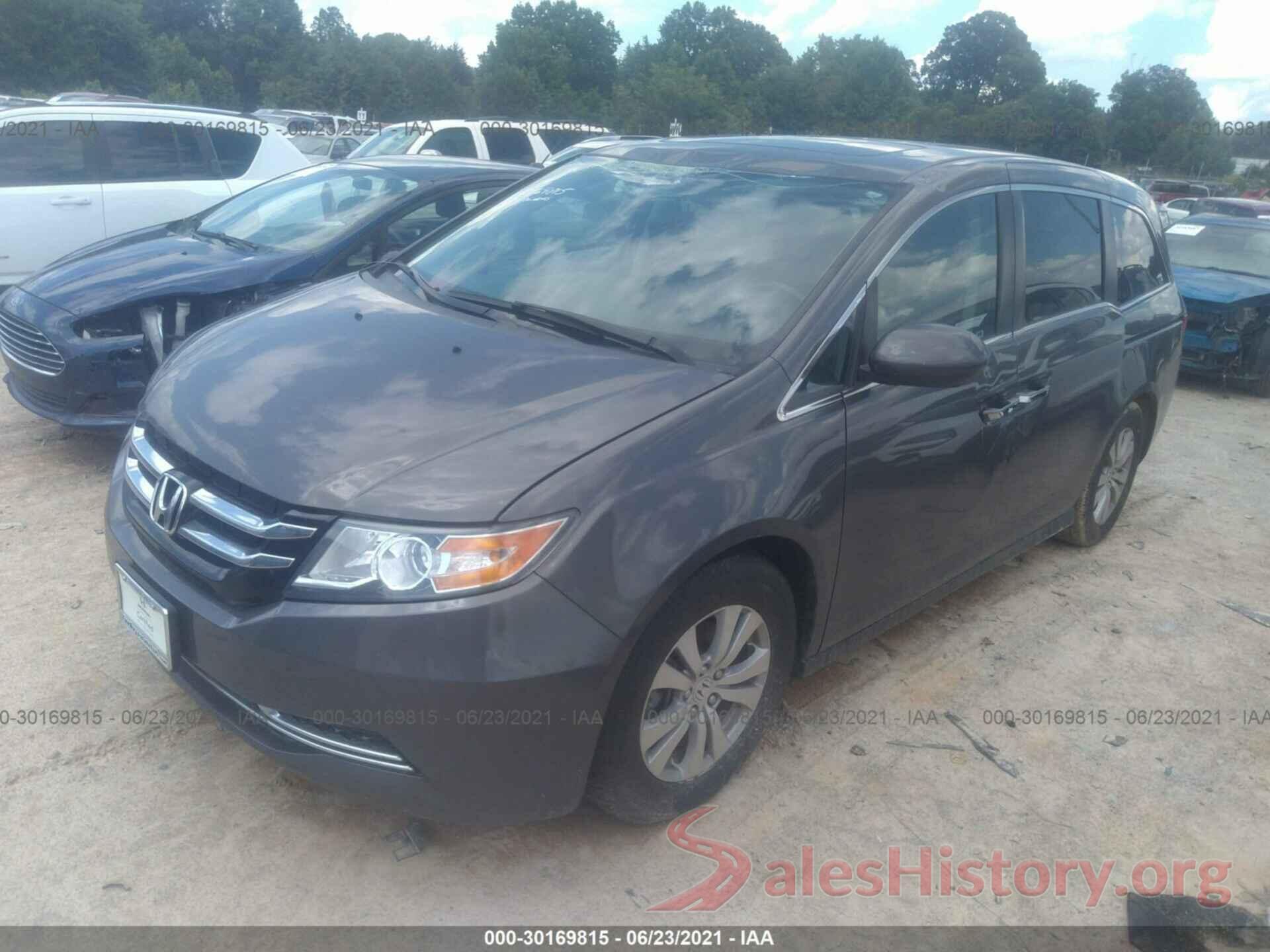 5FNRL5H66GB118179 2016 HONDA ODYSSEY