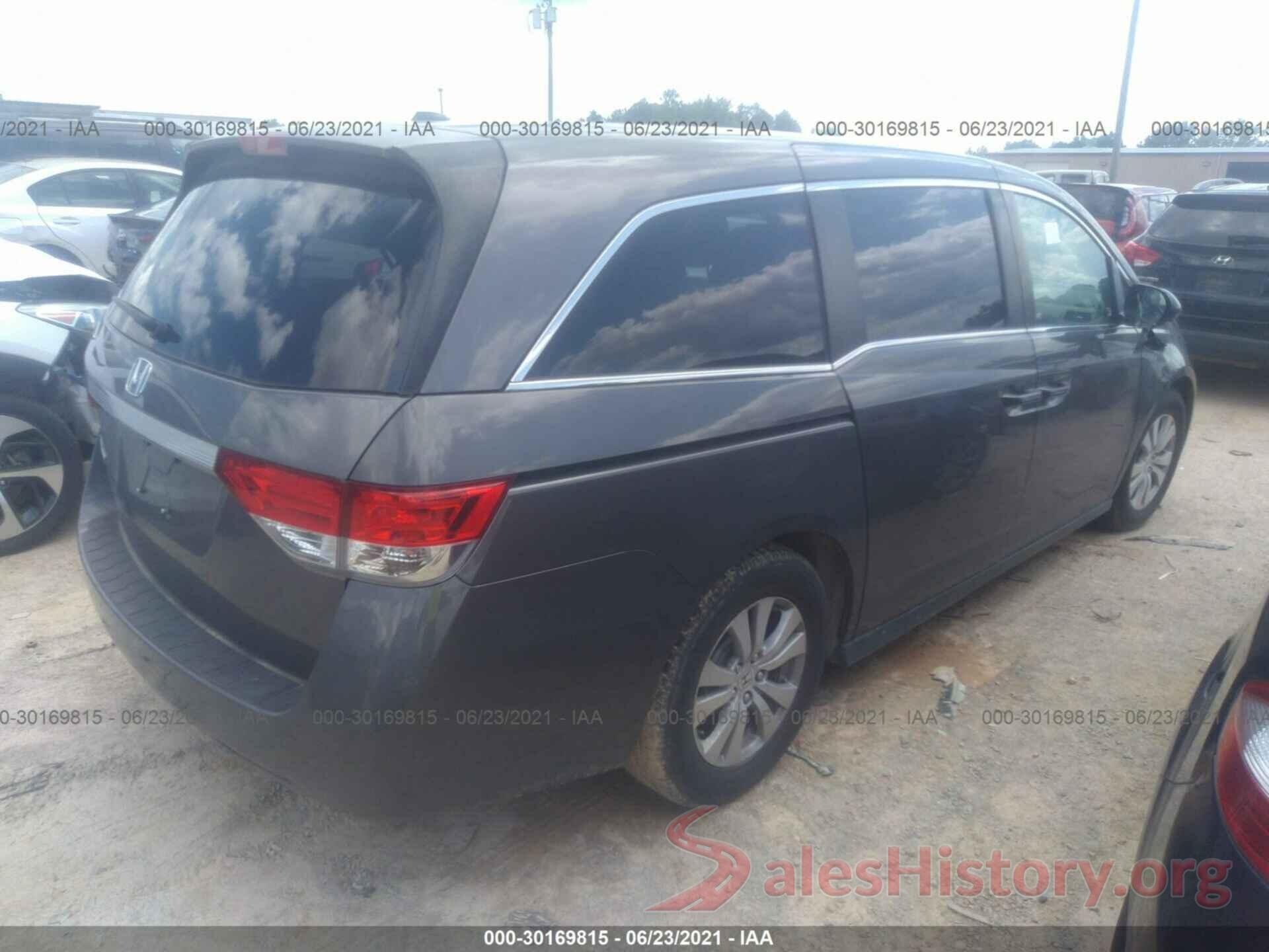 5FNRL5H66GB118179 2016 HONDA ODYSSEY