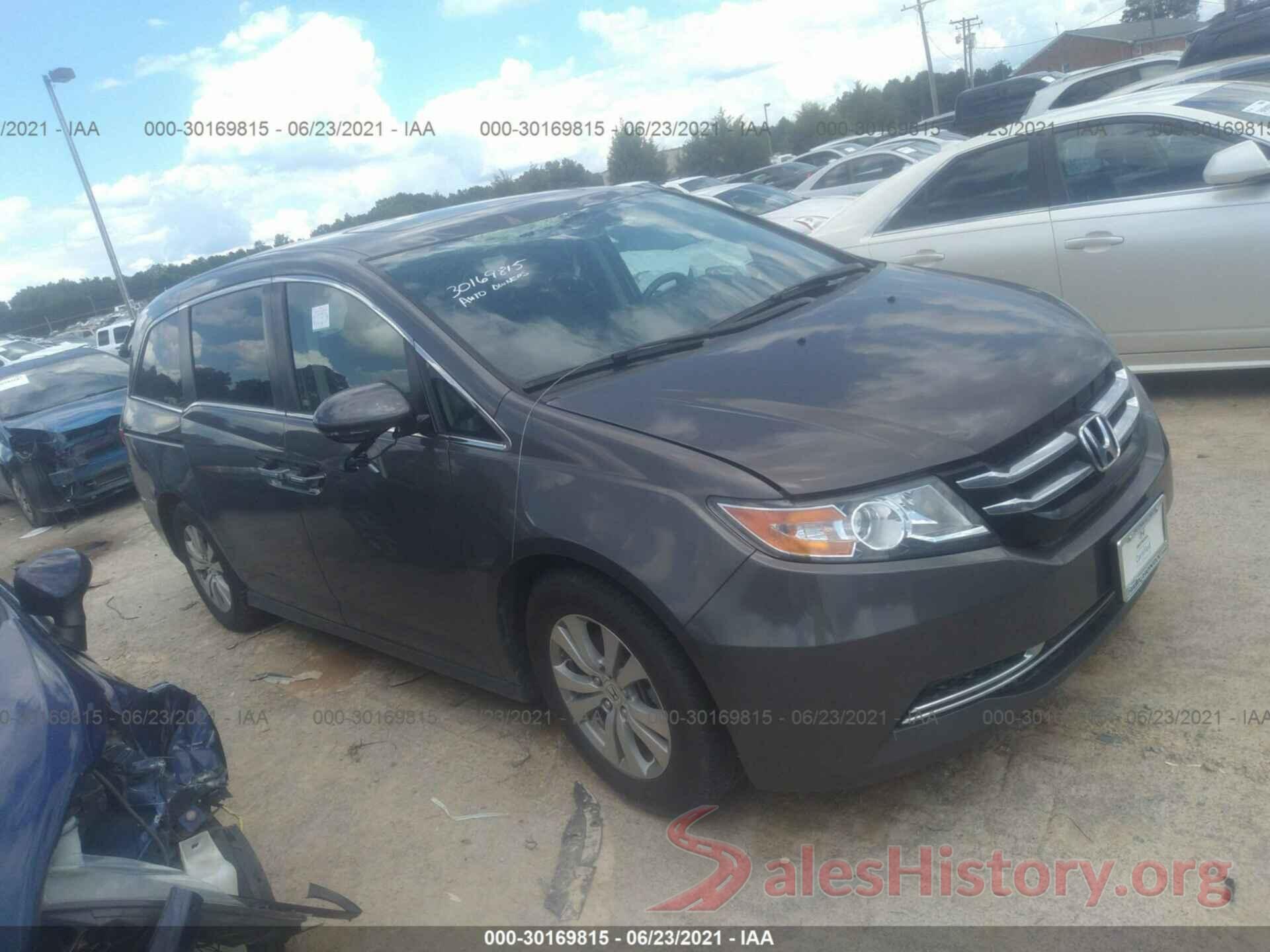 5FNRL5H66GB118179 2016 HONDA ODYSSEY