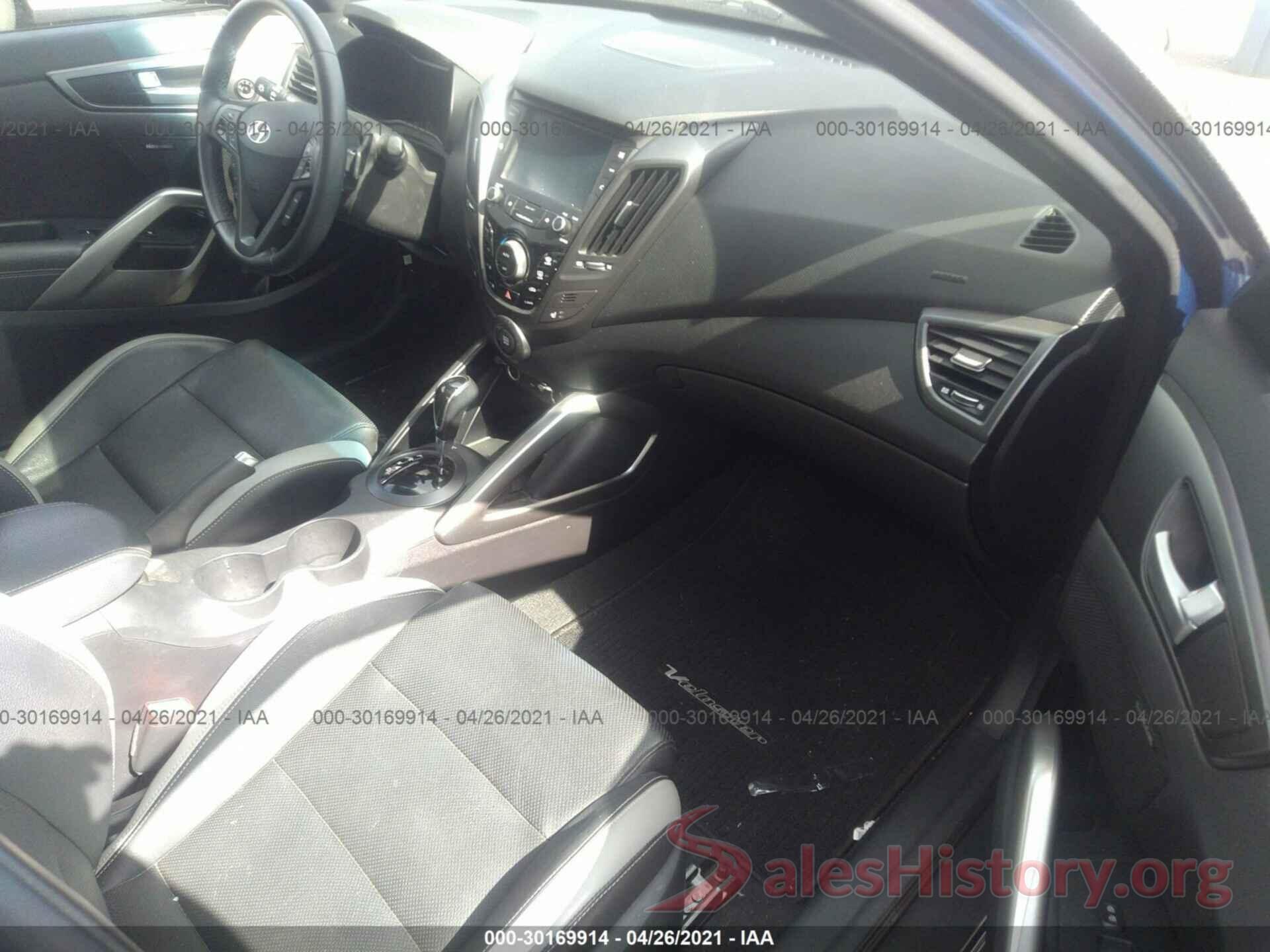 KMHTC6AE7HU313239 2017 HYUNDAI VELOSTER