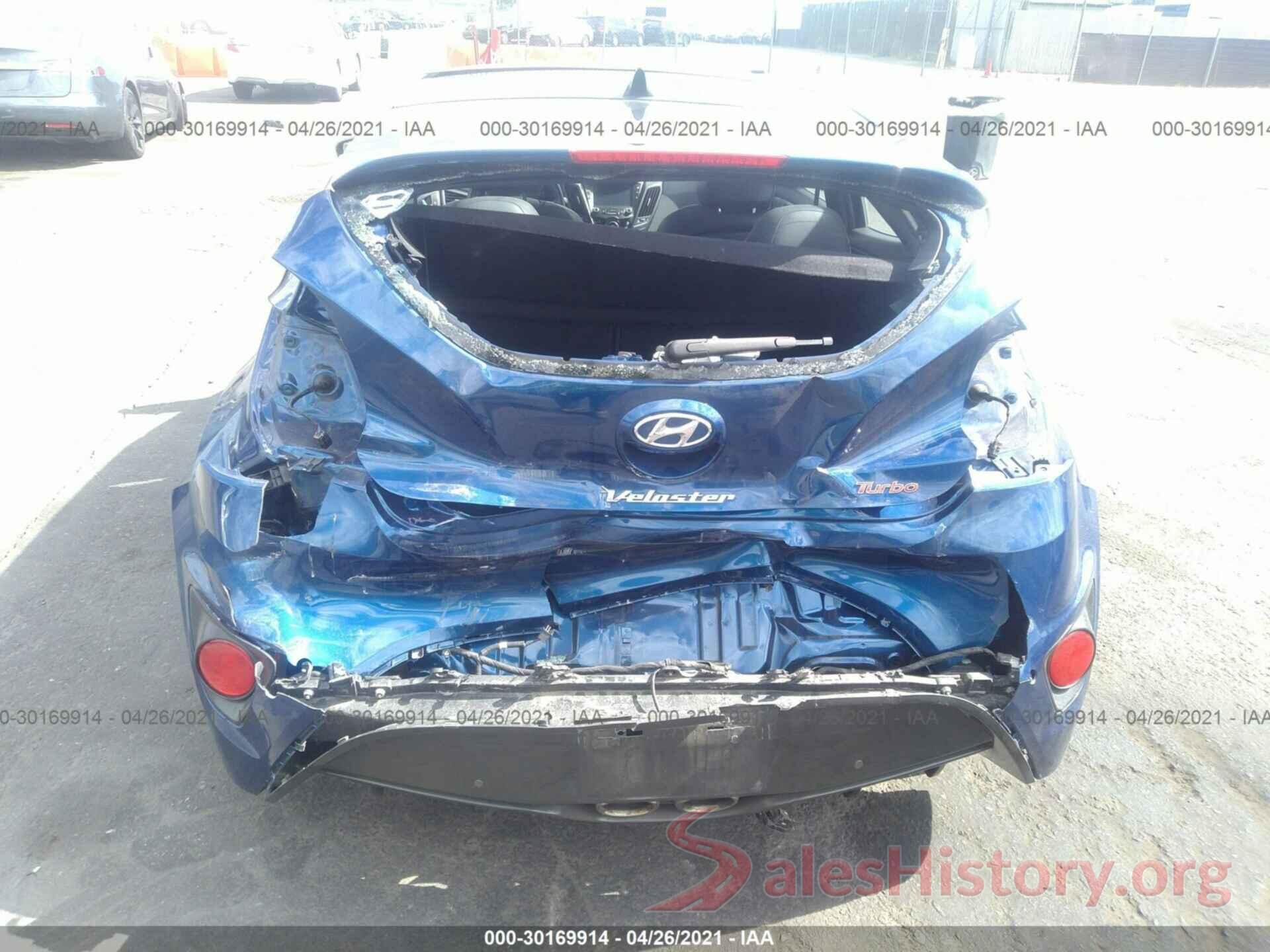 KMHTC6AE7HU313239 2017 HYUNDAI VELOSTER