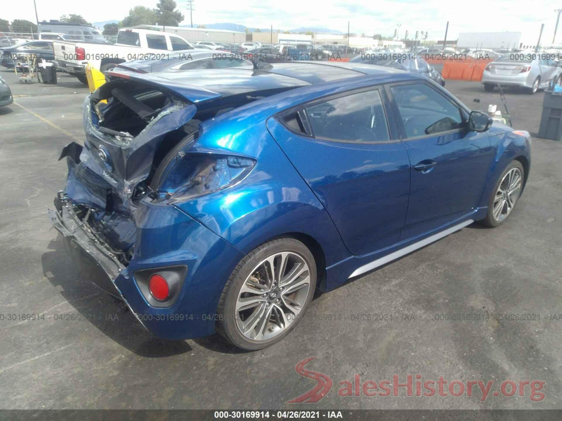 KMHTC6AE7HU313239 2017 HYUNDAI VELOSTER