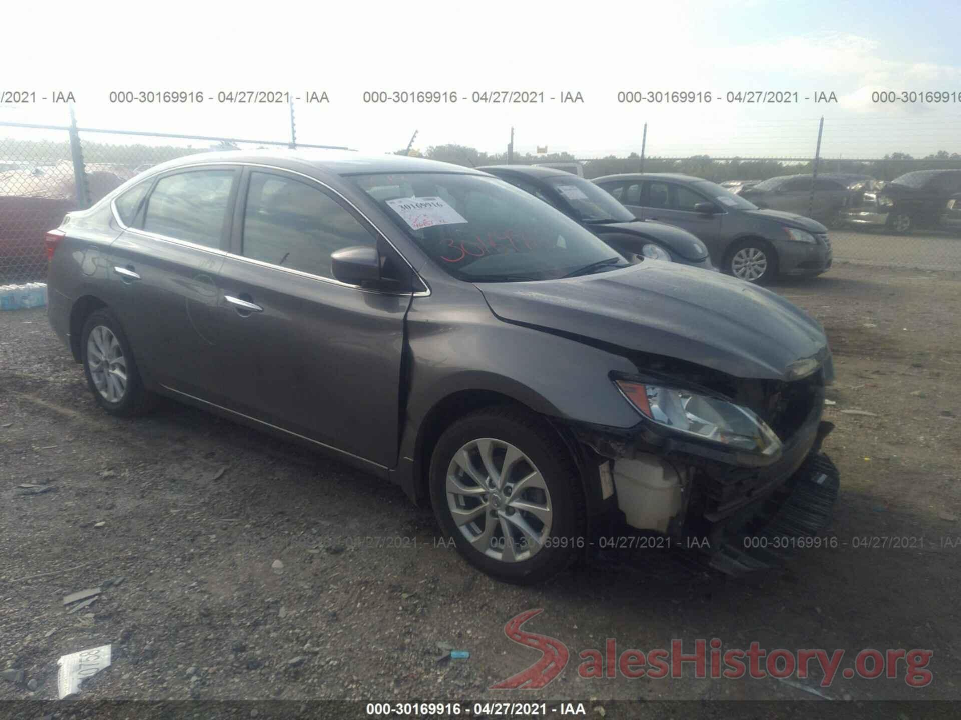 3N1AB7AP6KY278187 2019 NISSAN SENTRA