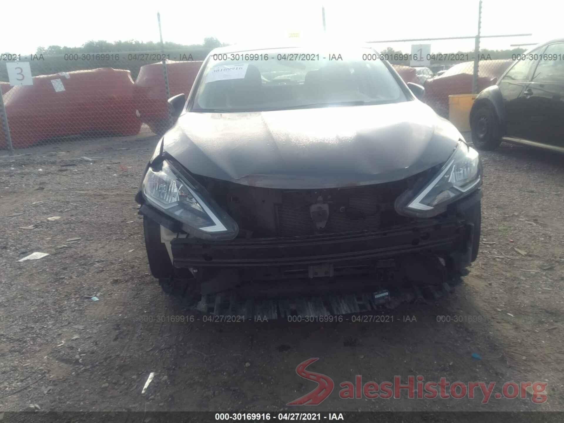 3N1AB7AP6KY278187 2019 NISSAN SENTRA