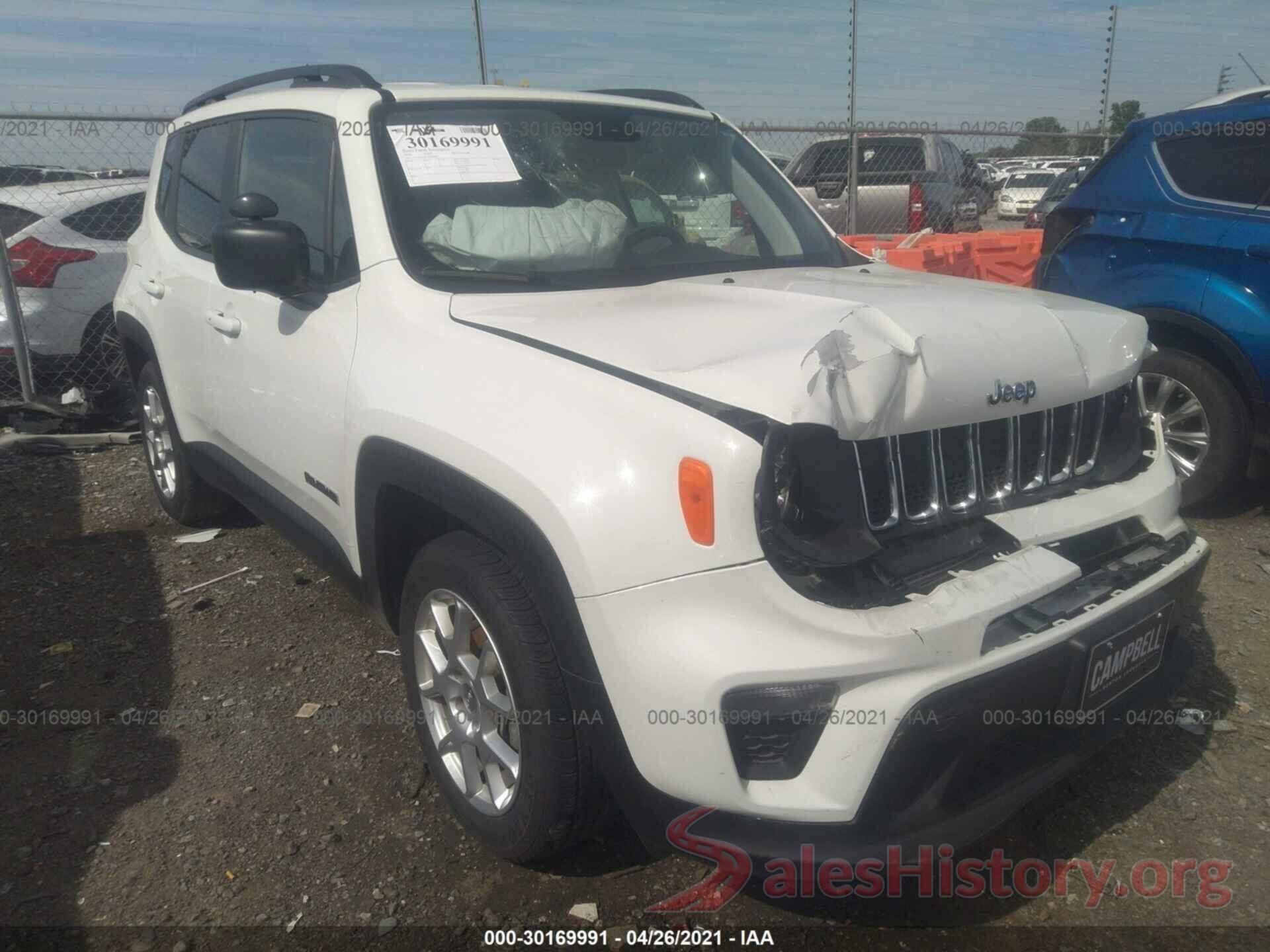 ZACNJAAB5LPL00606 2020 JEEP RENEGADE