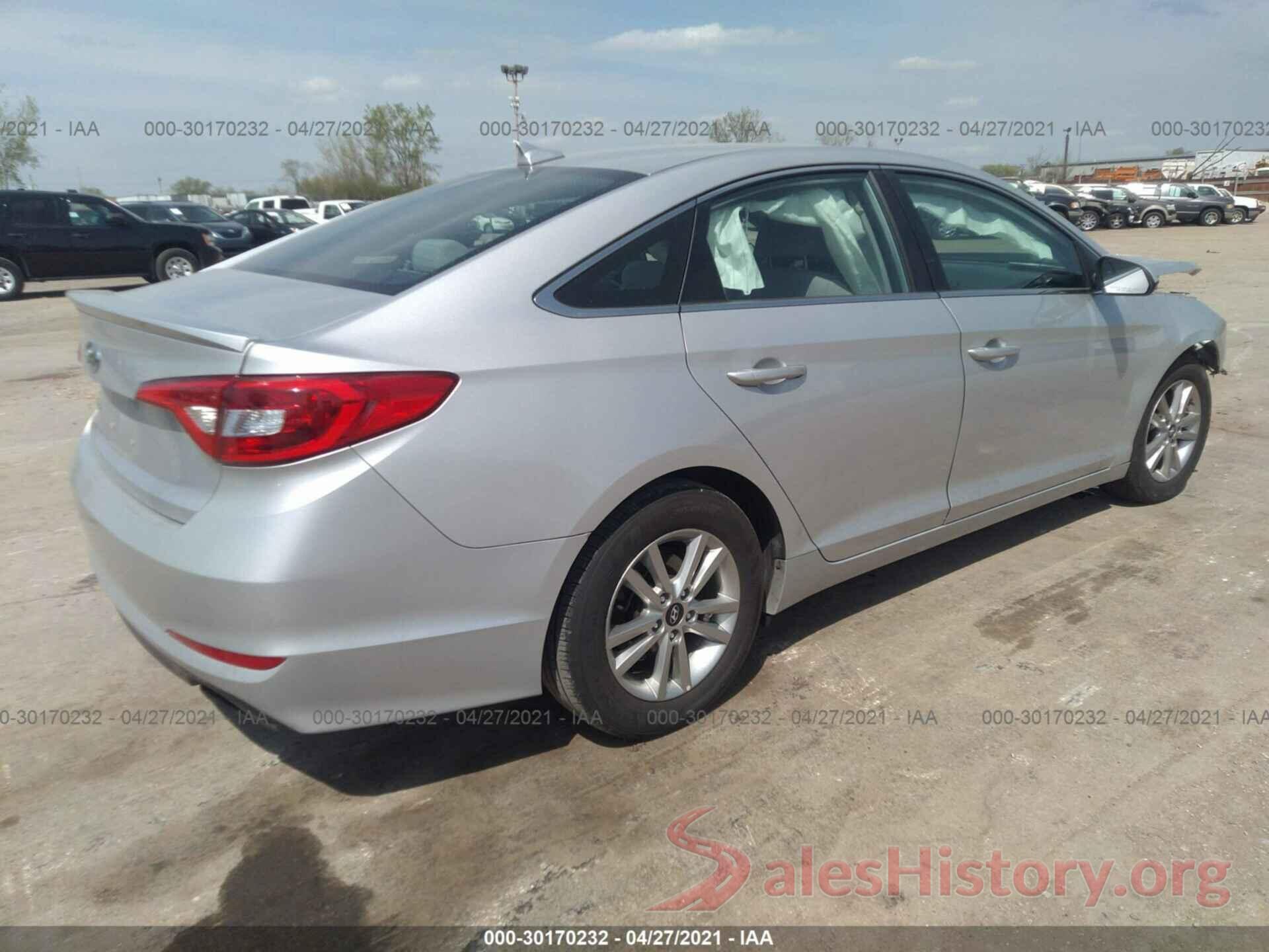 5NPE24AF8HH585953 2017 HYUNDAI SONATA