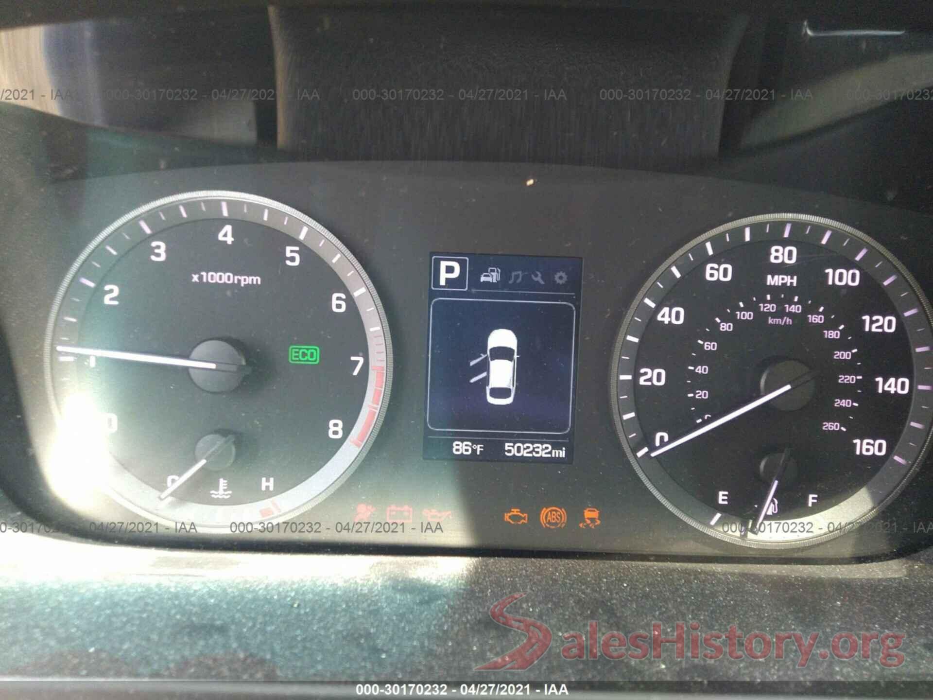 5NPE24AF8HH585953 2017 HYUNDAI SONATA