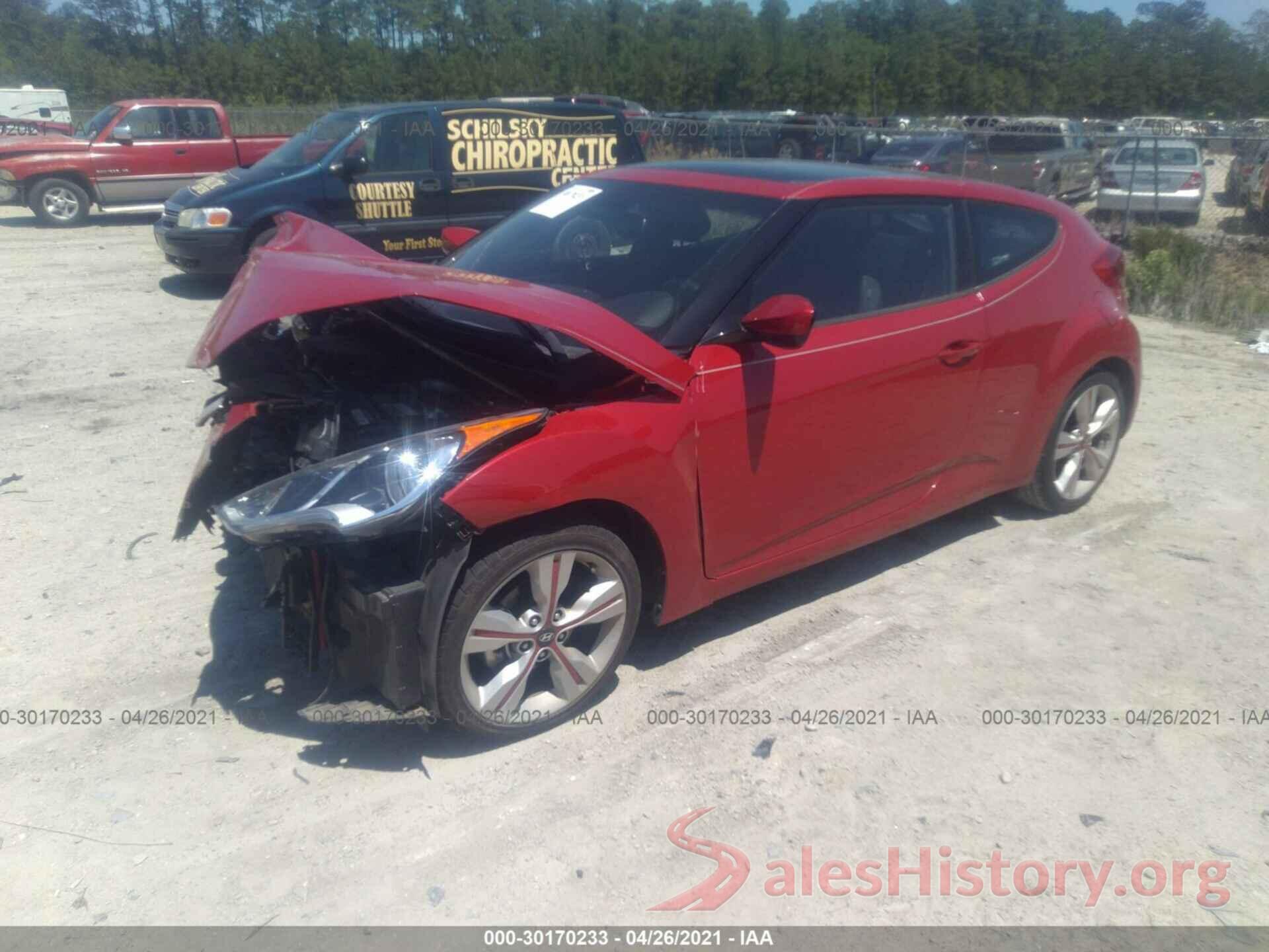 KMHTC6ADXHU316725 2017 HYUNDAI VELOSTER