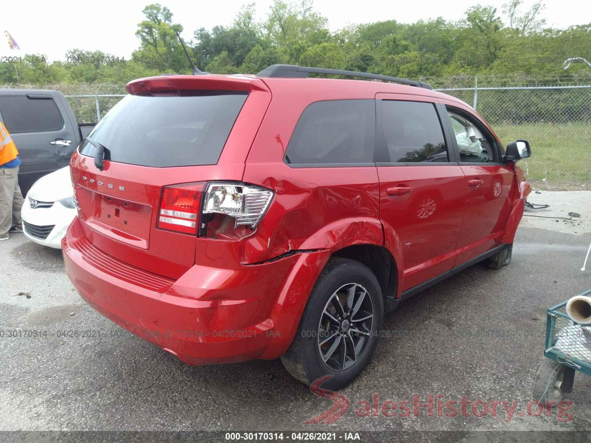 3C4PDCAB3JT381884 2018 DODGE JOURNEY