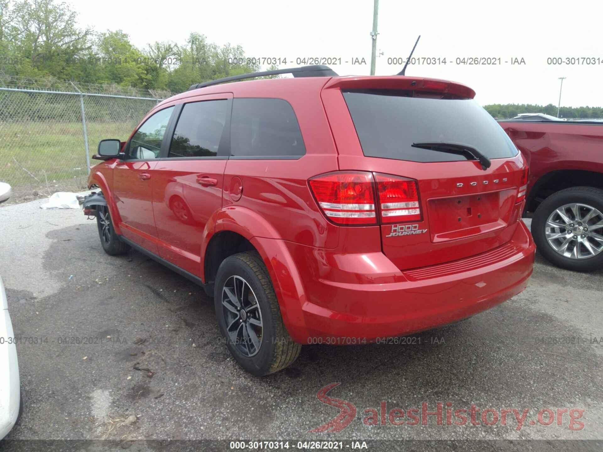 3C4PDCAB3JT381884 2018 DODGE JOURNEY