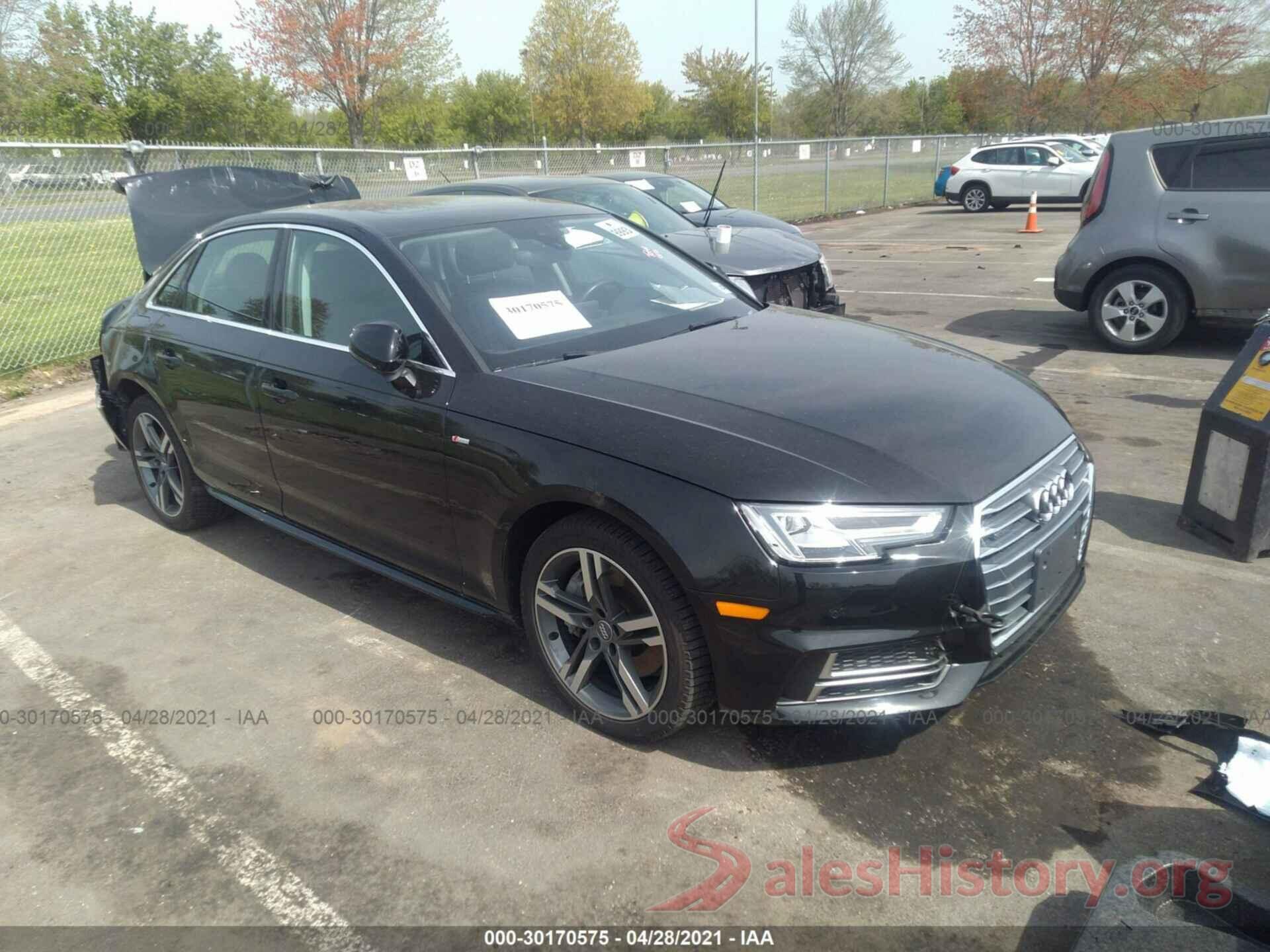 WAUENAF48JA044991 2018 AUDI A4