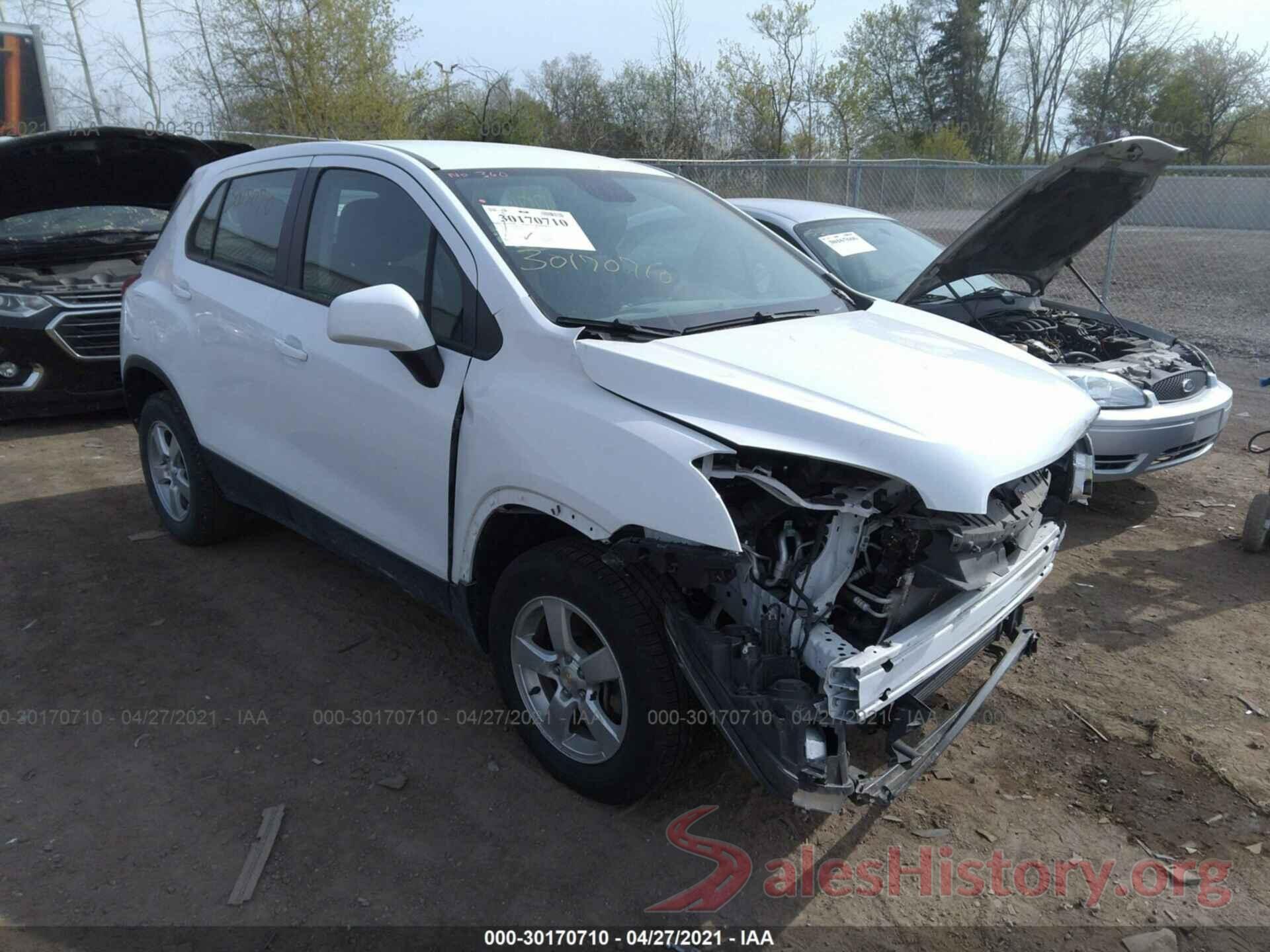 KL7CJNSB5GB663758 2016 CHEVROLET TRAX